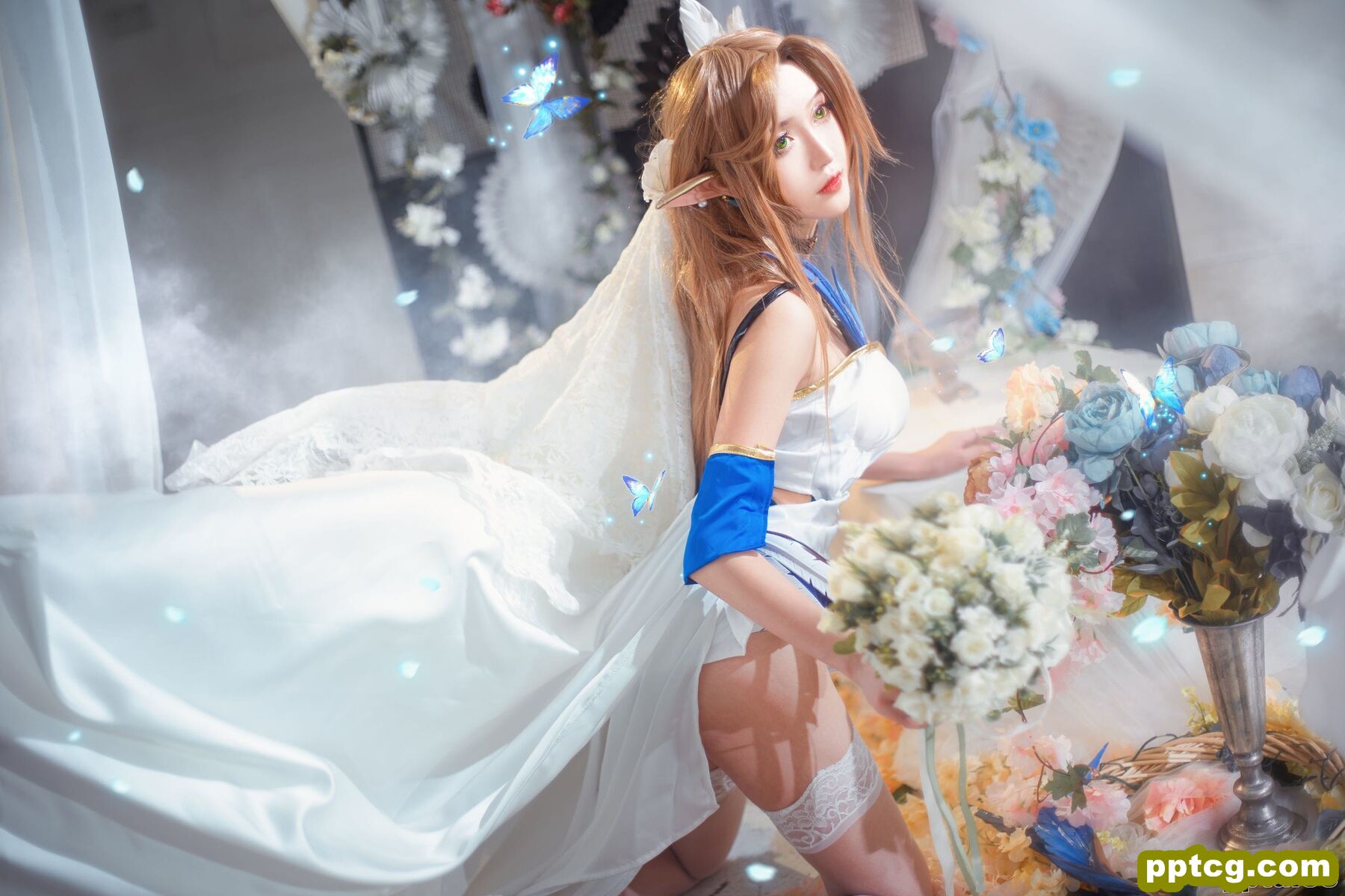 腐团儿Ikaros《蒂雅娘》 [萝莉COS] 写真集
