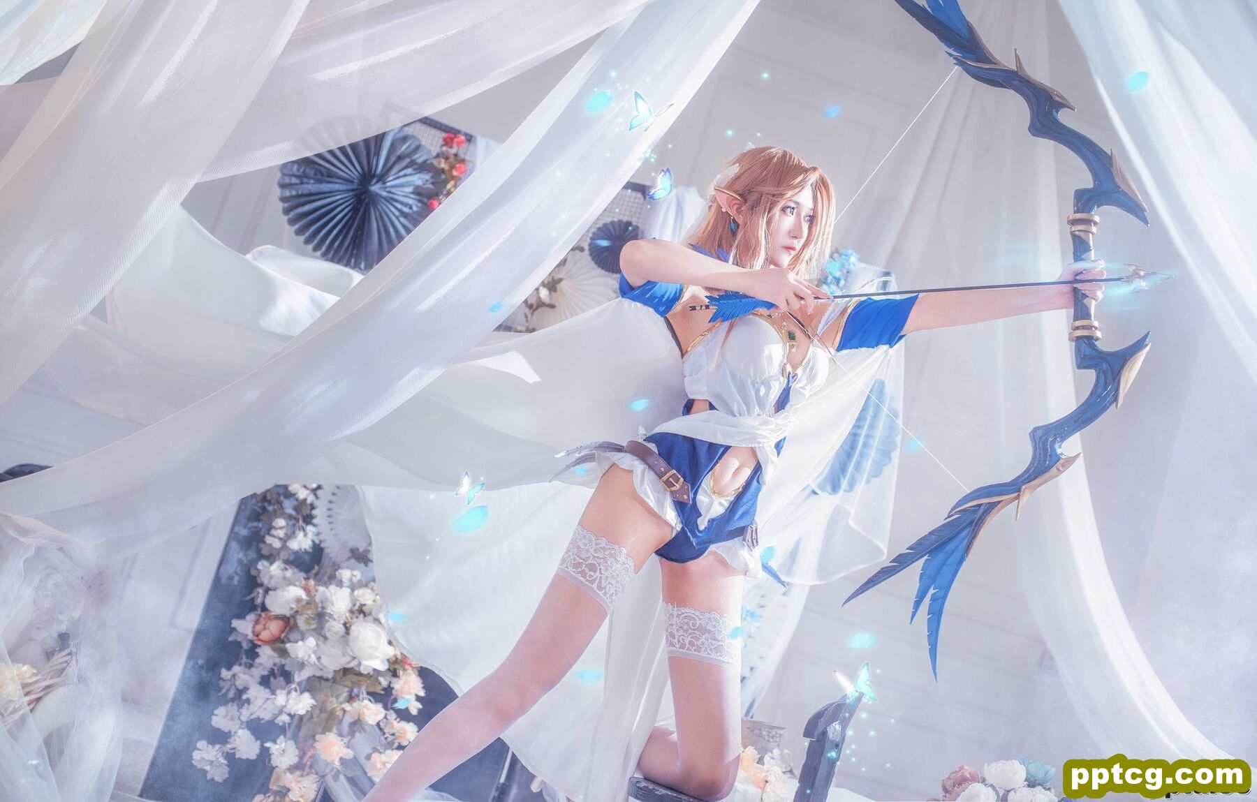 腐团儿Ikaros《蒂雅娘》 [萝莉COS] 写真集