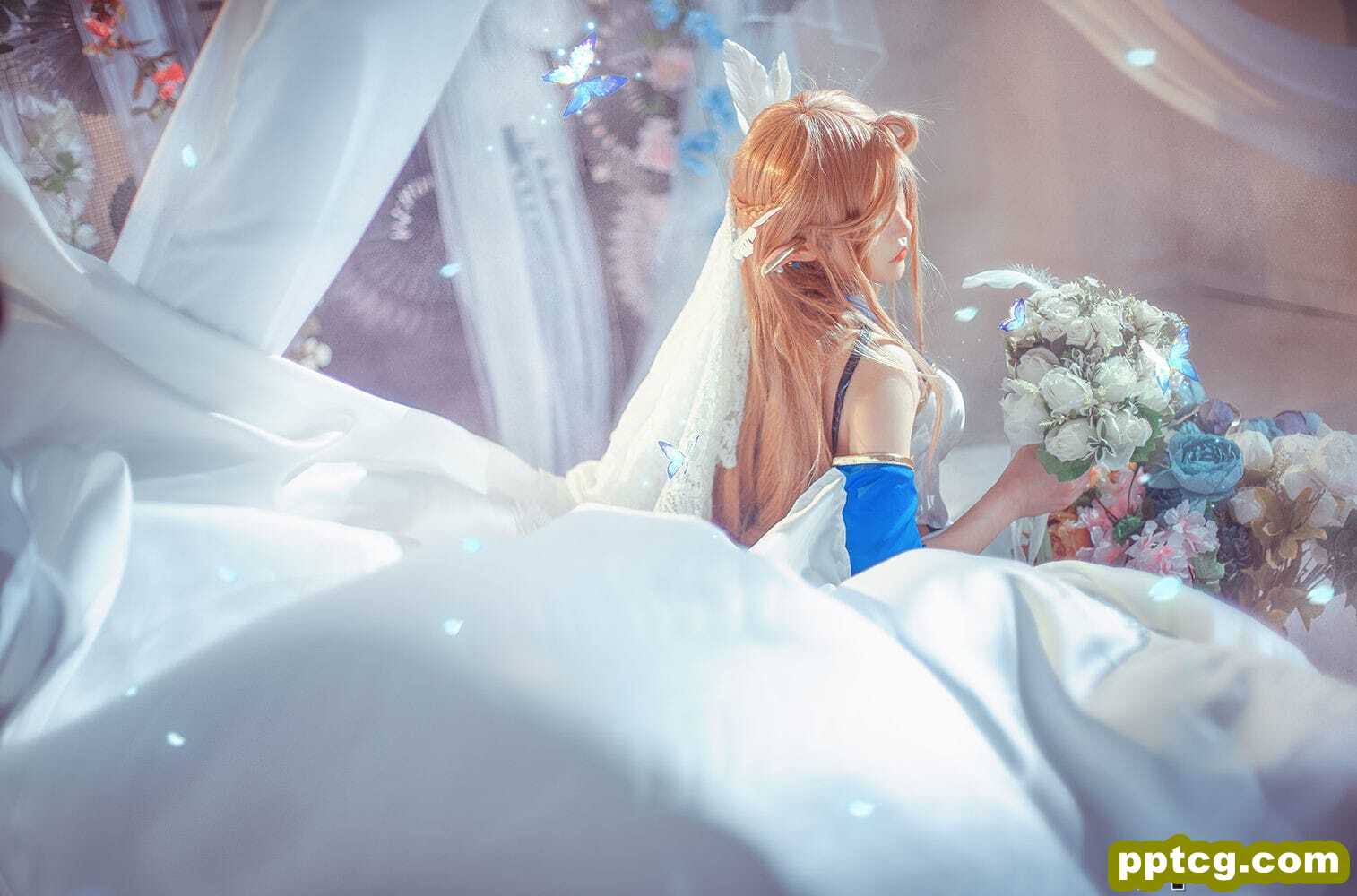 腐团儿Ikaros《蒂雅娘》 [萝莉COS] 写真集