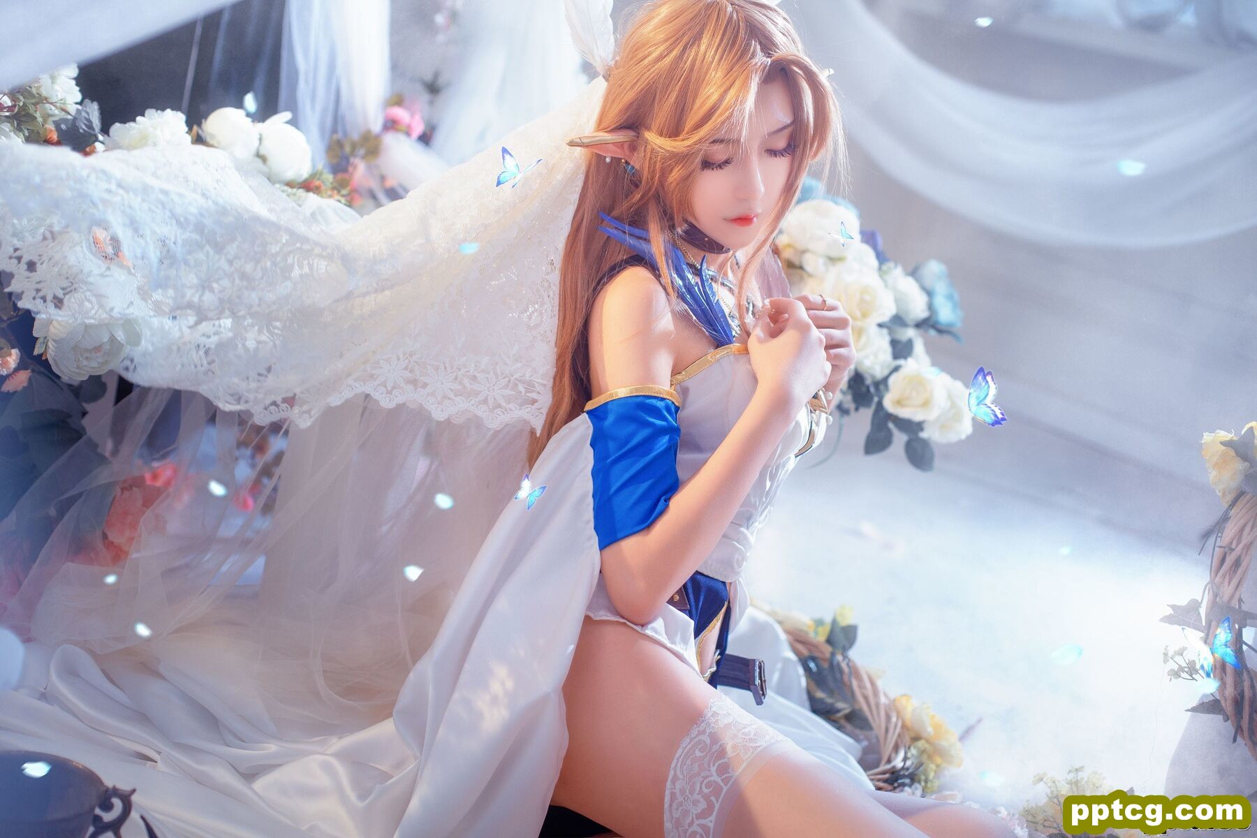 腐团儿Ikaros《蒂雅娘》 [萝莉COS] 写真集