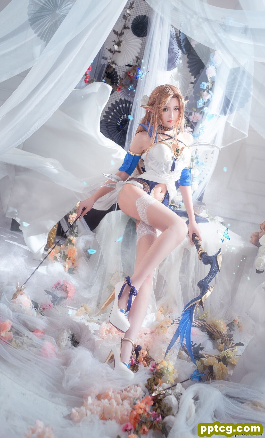 腐团儿Ikaros《蒂雅娘》 [萝莉COS] 写真集