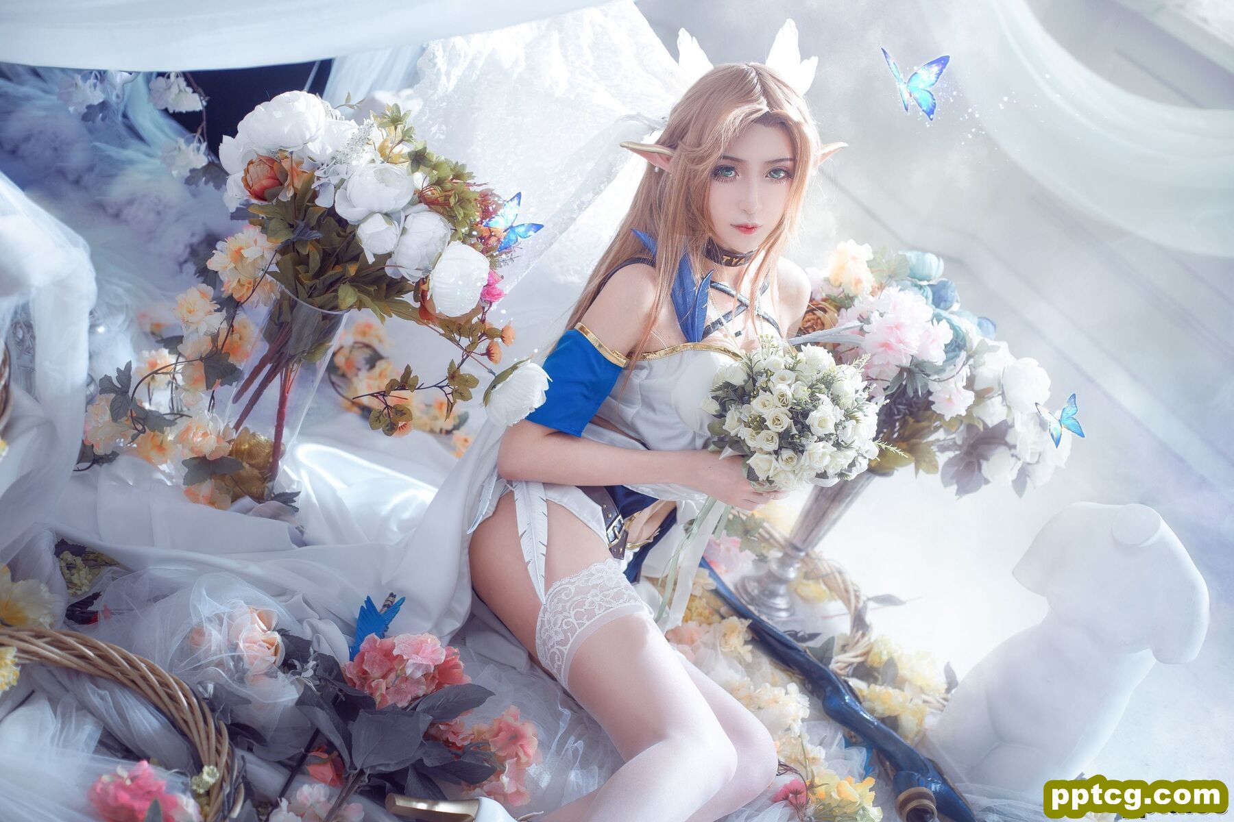 腐团儿Ikaros《蒂雅娘》 [萝莉COS] 写真集