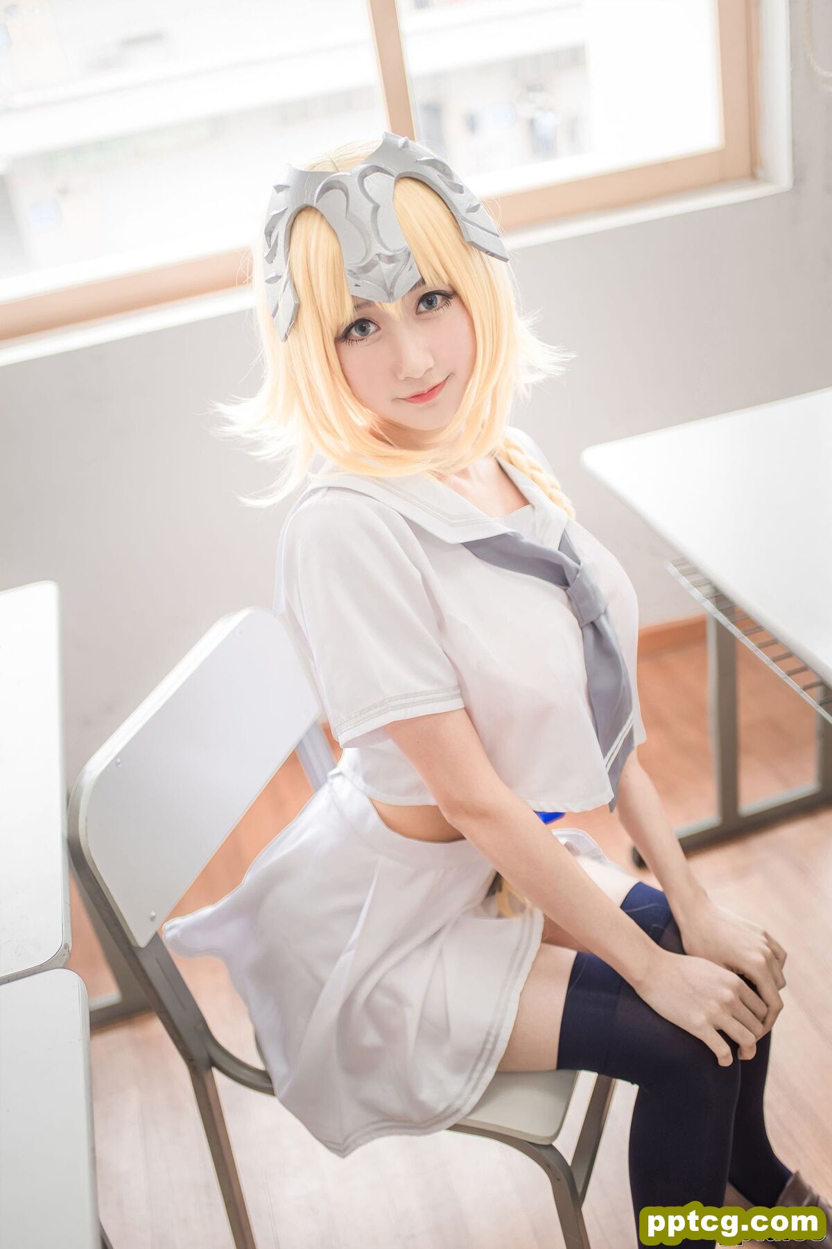 木绵绵《贞德（白）》  [COSER美女] 写真集