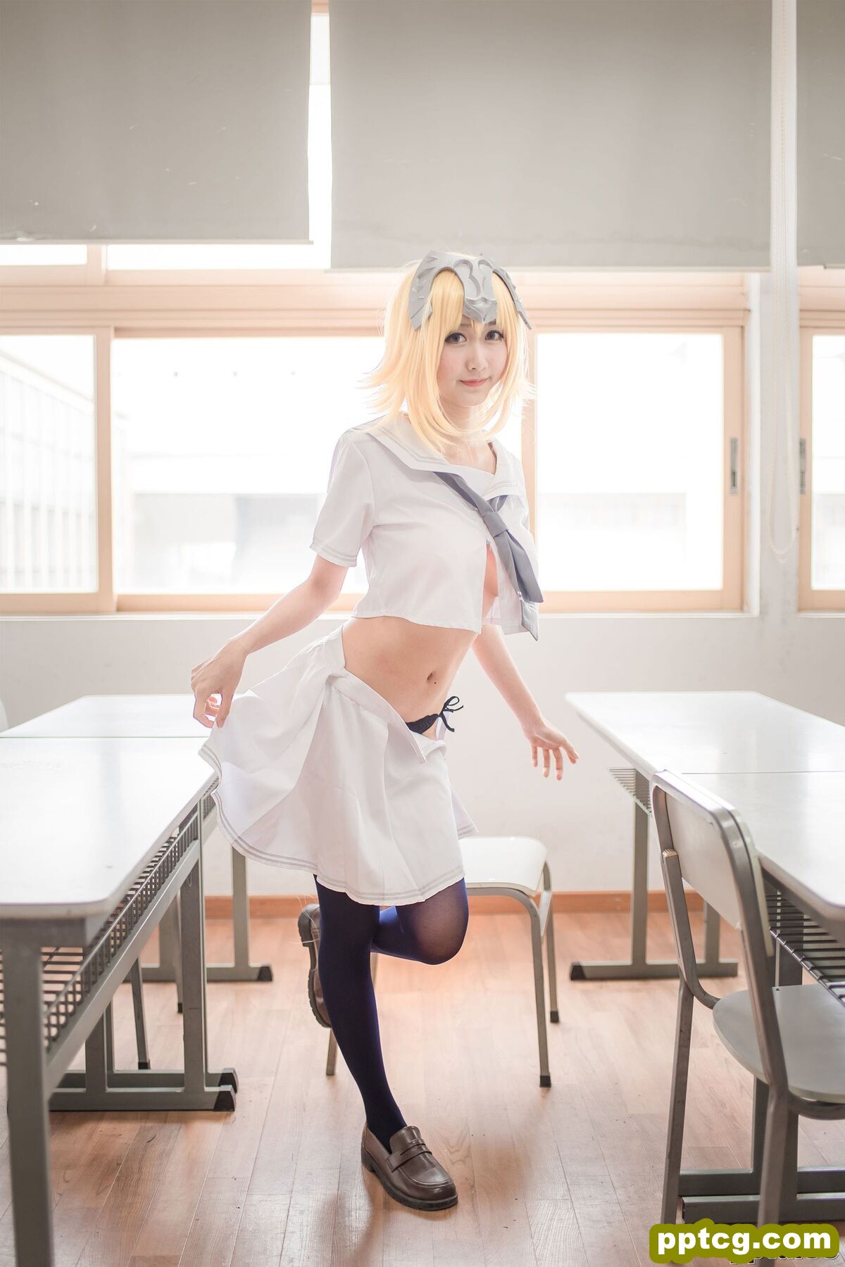 木绵绵《贞德（白）》  [COSER美女] 写真集