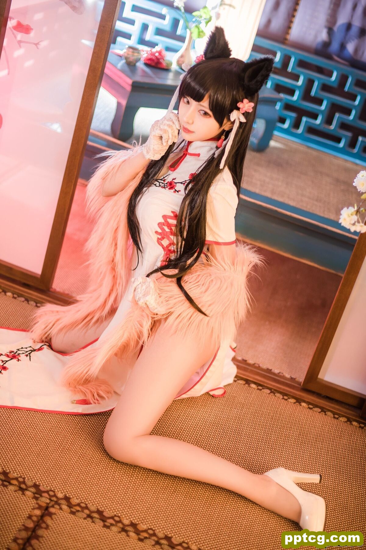 Shika小鹿鹿《爱宕旗袍》 [COSPLAY福利] 写真集-皮皮兔动漫