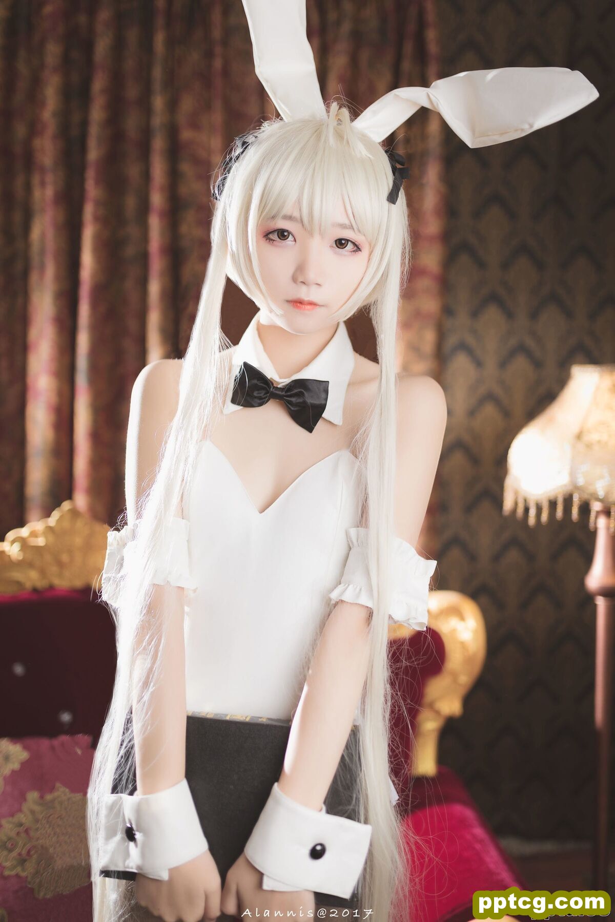 清纯少女五更百鬼《兔女郎+白丝美腿》 [COSPLAY美女] 写真集-皮皮兔动漫