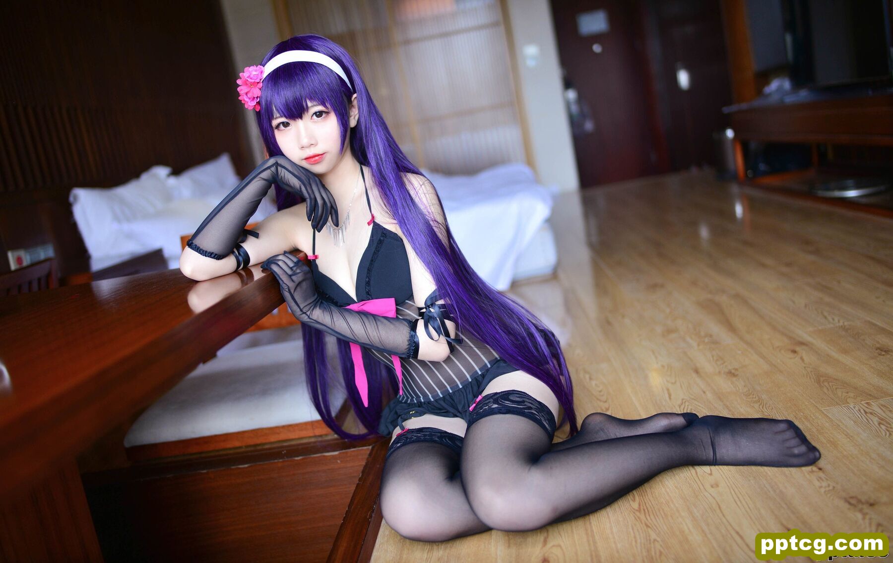 COSER雪琪SAMA《霞之丘诗羽内衣》 [COSPLAY美女] 写真集