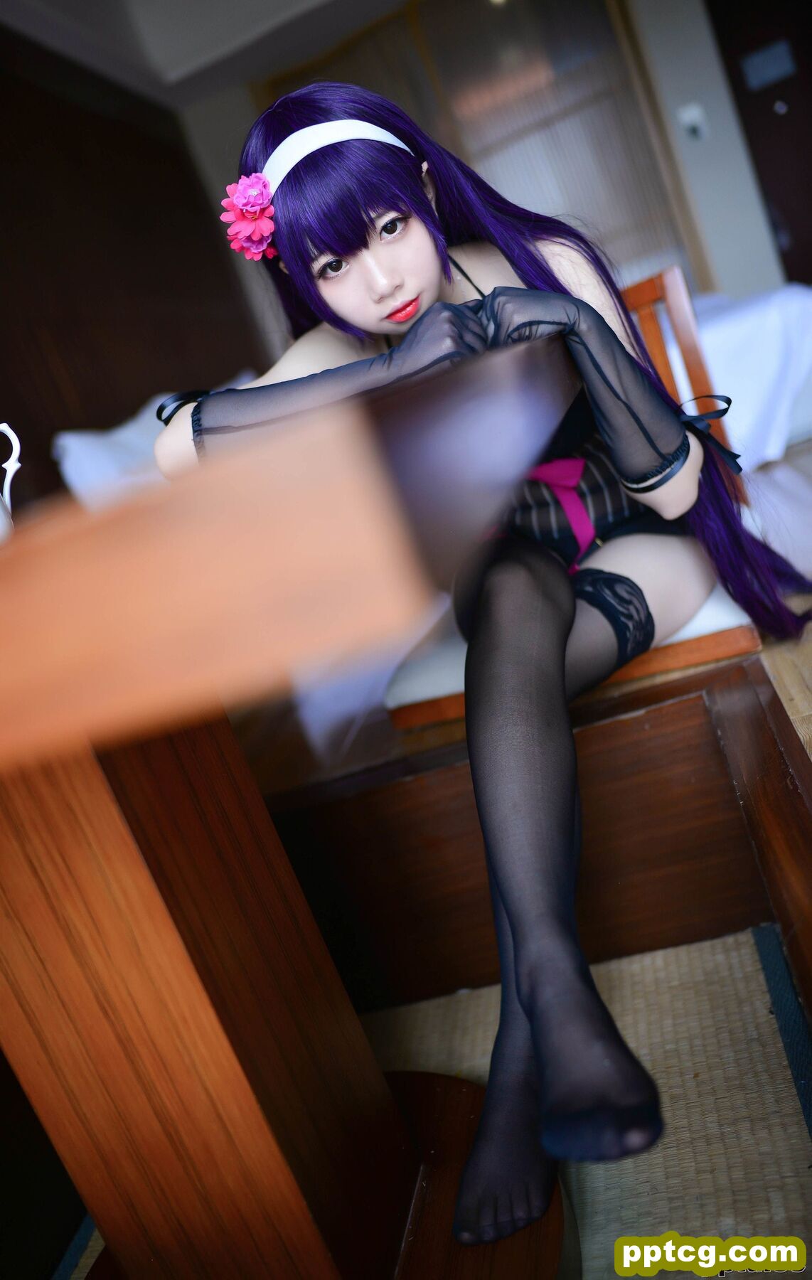 COSER雪琪SAMA《霞之丘诗羽内衣》 [COSPLAY美女] 写真集