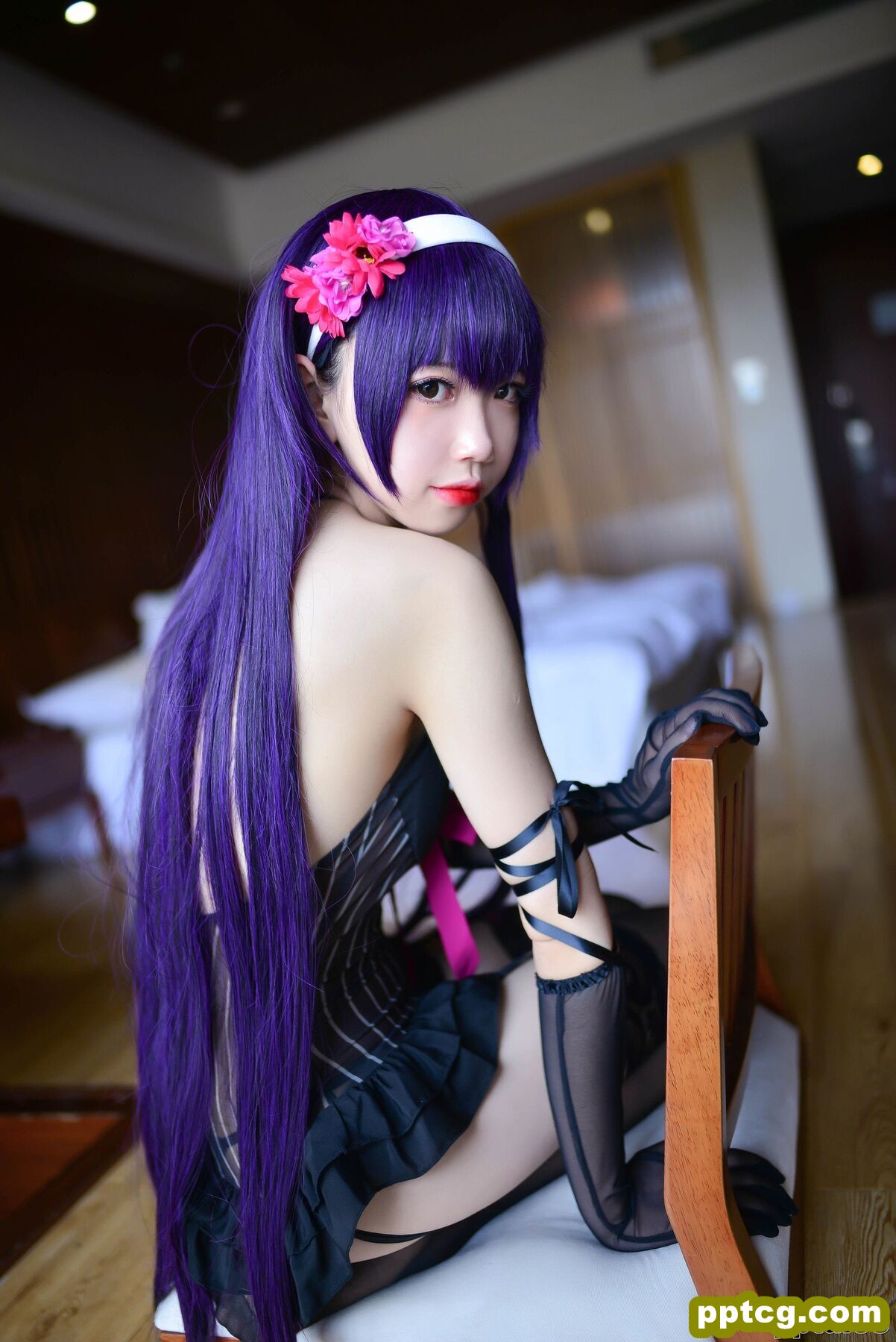 COSER雪琪SAMA《霞之丘诗羽内衣》 [COSPLAY美女] 写真集