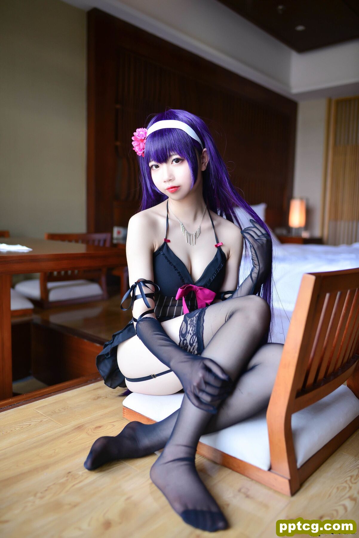 COSER雪琪SAMA《霞之丘诗羽内衣》 [COSPLAY美女] 写真集