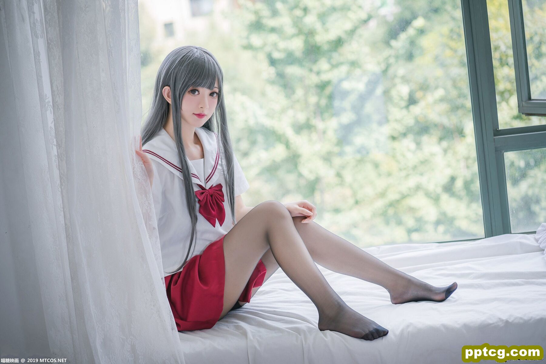 《白发魔女》 [喵糖映画] VOL.017 写真集