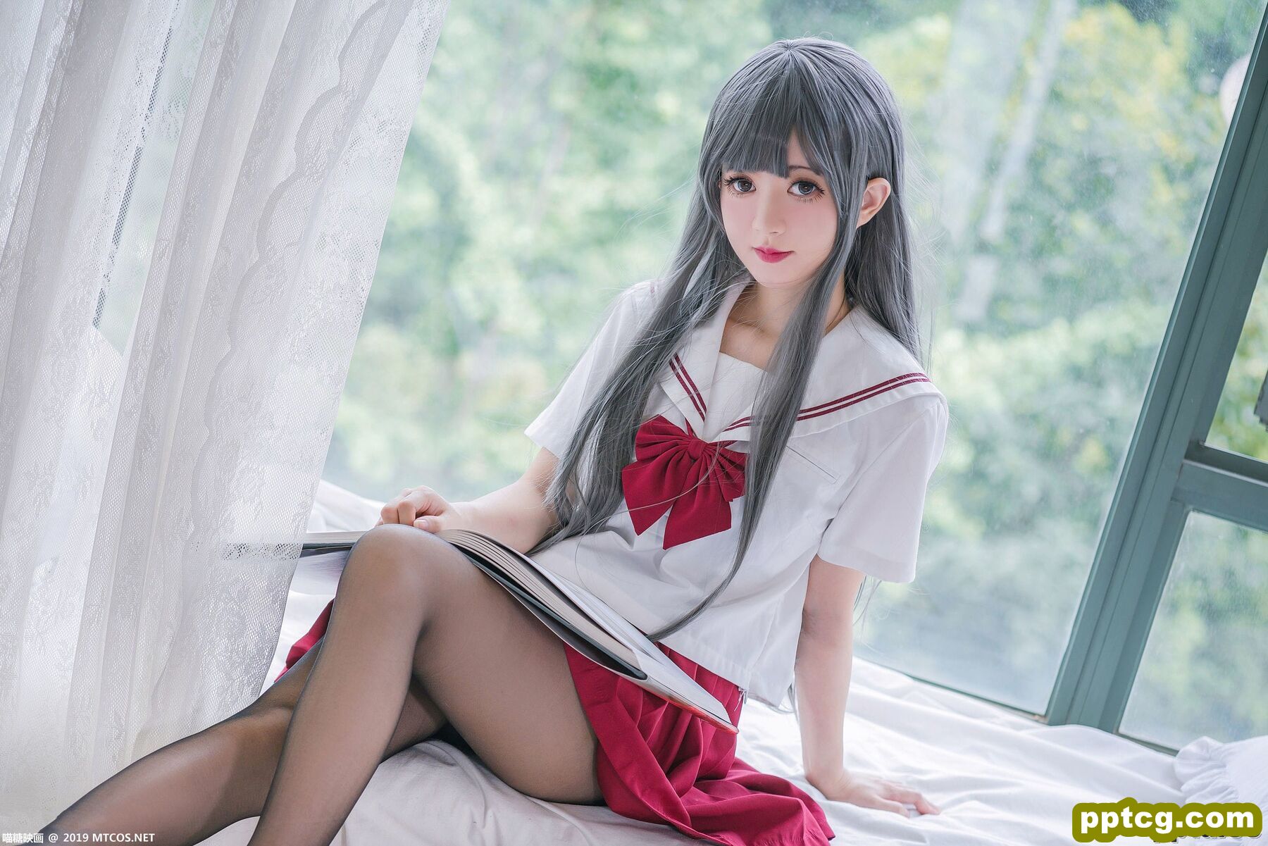 《白发魔女》 [喵糖映画] VOL.017 写真集