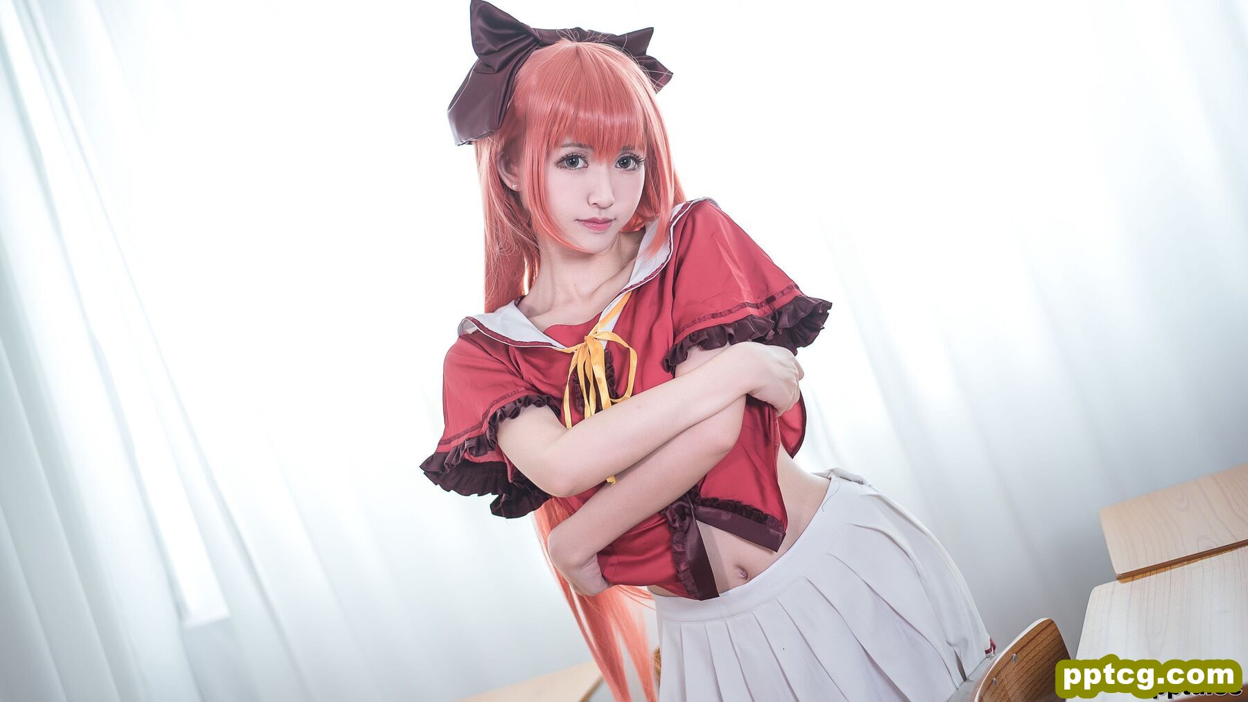 鳗鱼霏儿《红发魔女》 [COSPLAY美女] 写真集-皮皮兔动漫