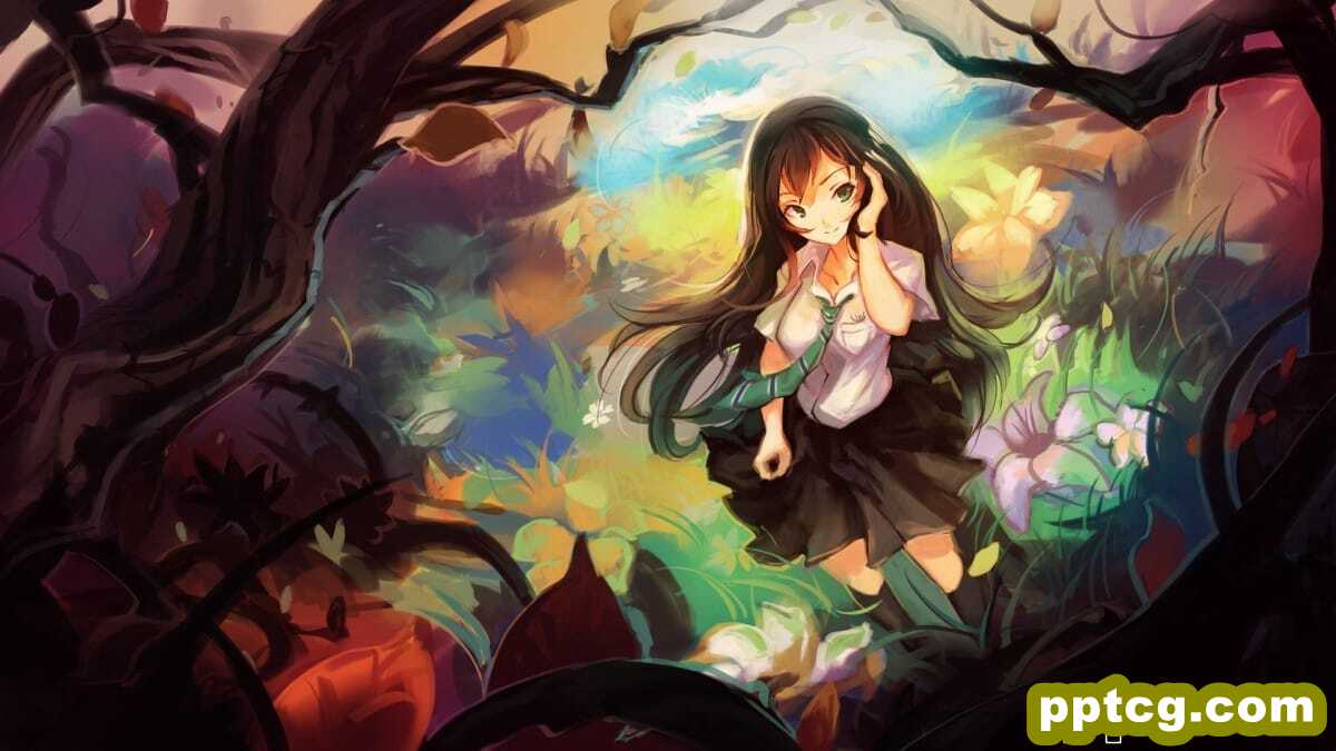 动漫美少女桌面壁纸