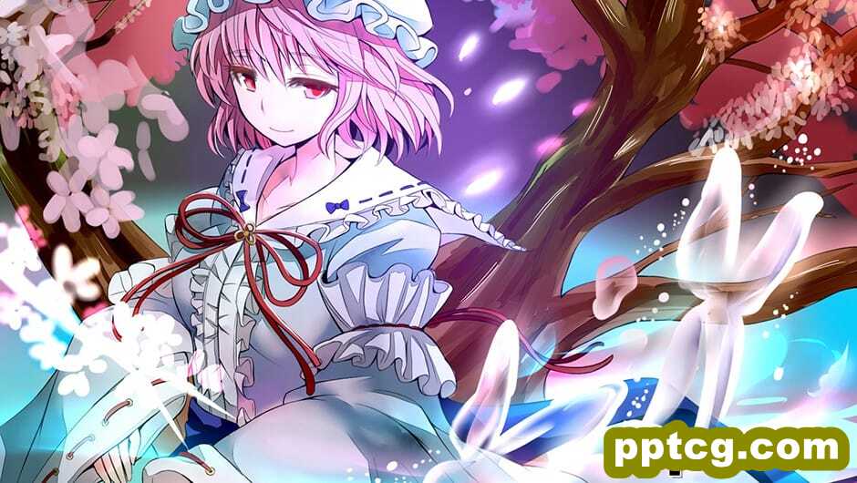 西行寺幽幽子动漫美女图片-皮皮兔动漫