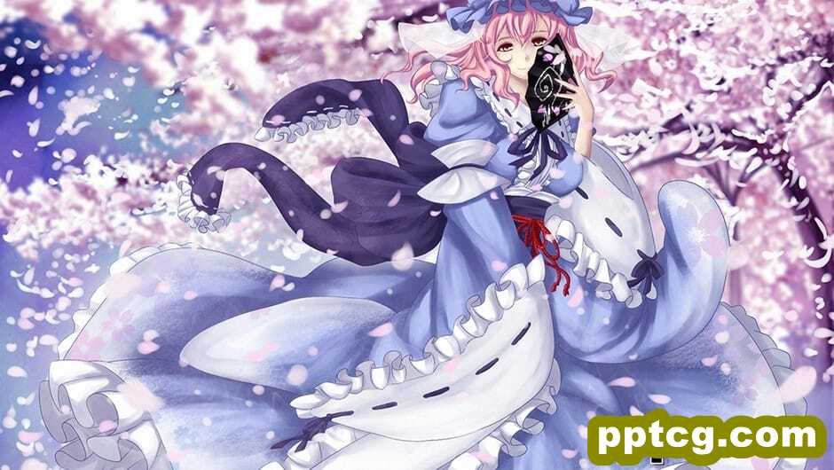 西行寺幽幽子动漫美女图片
