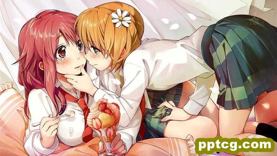 动漫《樱Trick》漫画美女图片高清-皮皮兔动漫