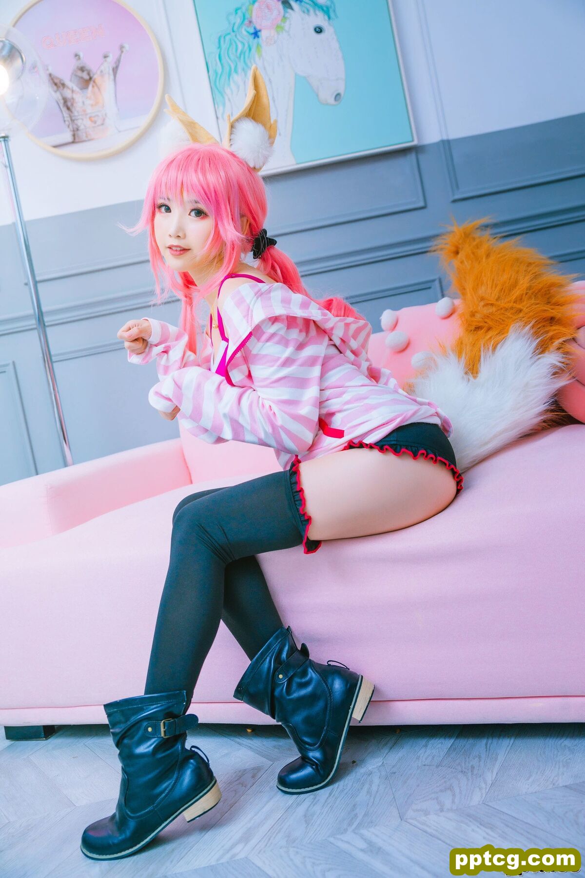 面饼仙儿《玉藻前日常》 [福利COSPLAY] 写真集