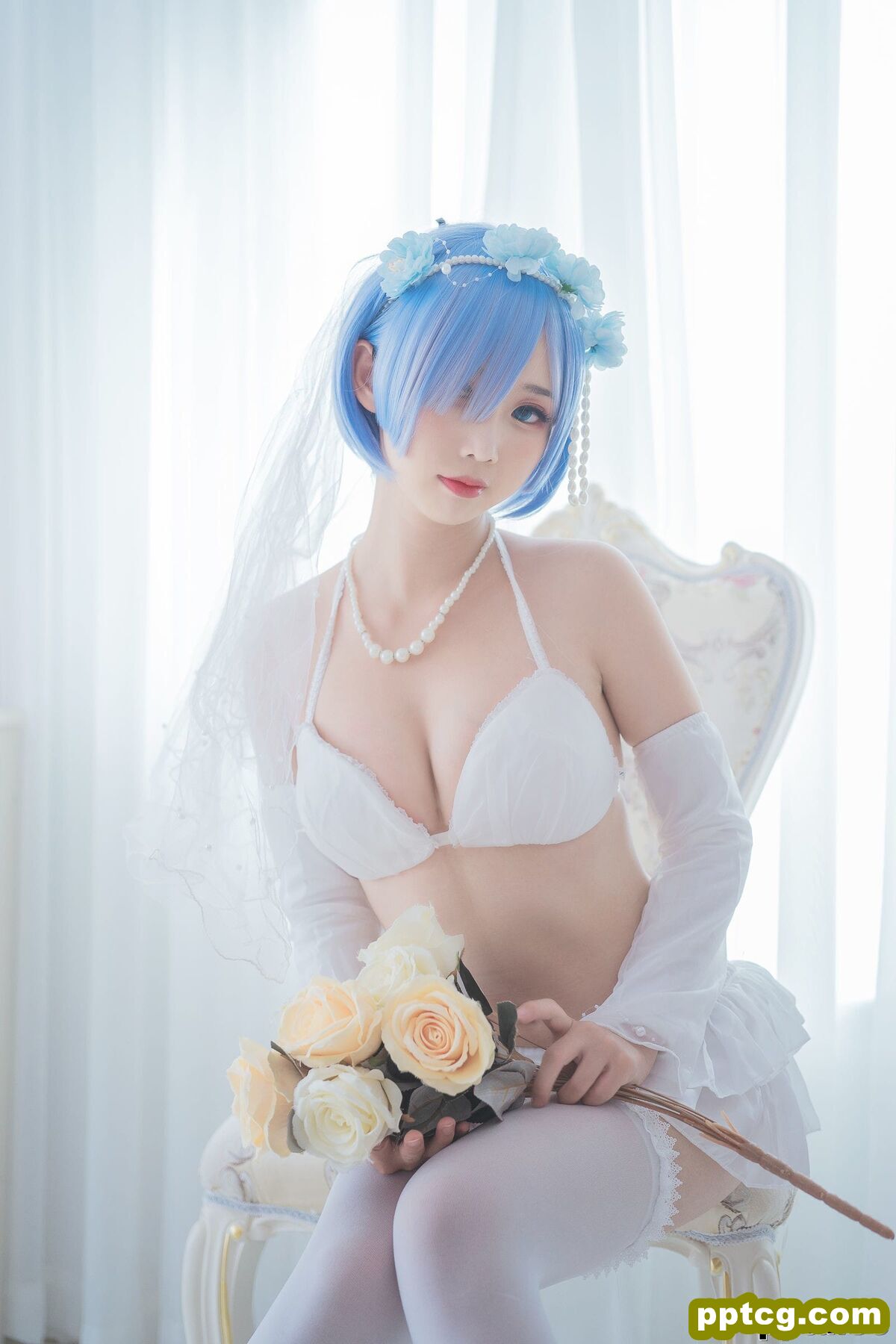 面饼仙儿《花嫁蕾姆》 [福利COSPLAY] 写真集