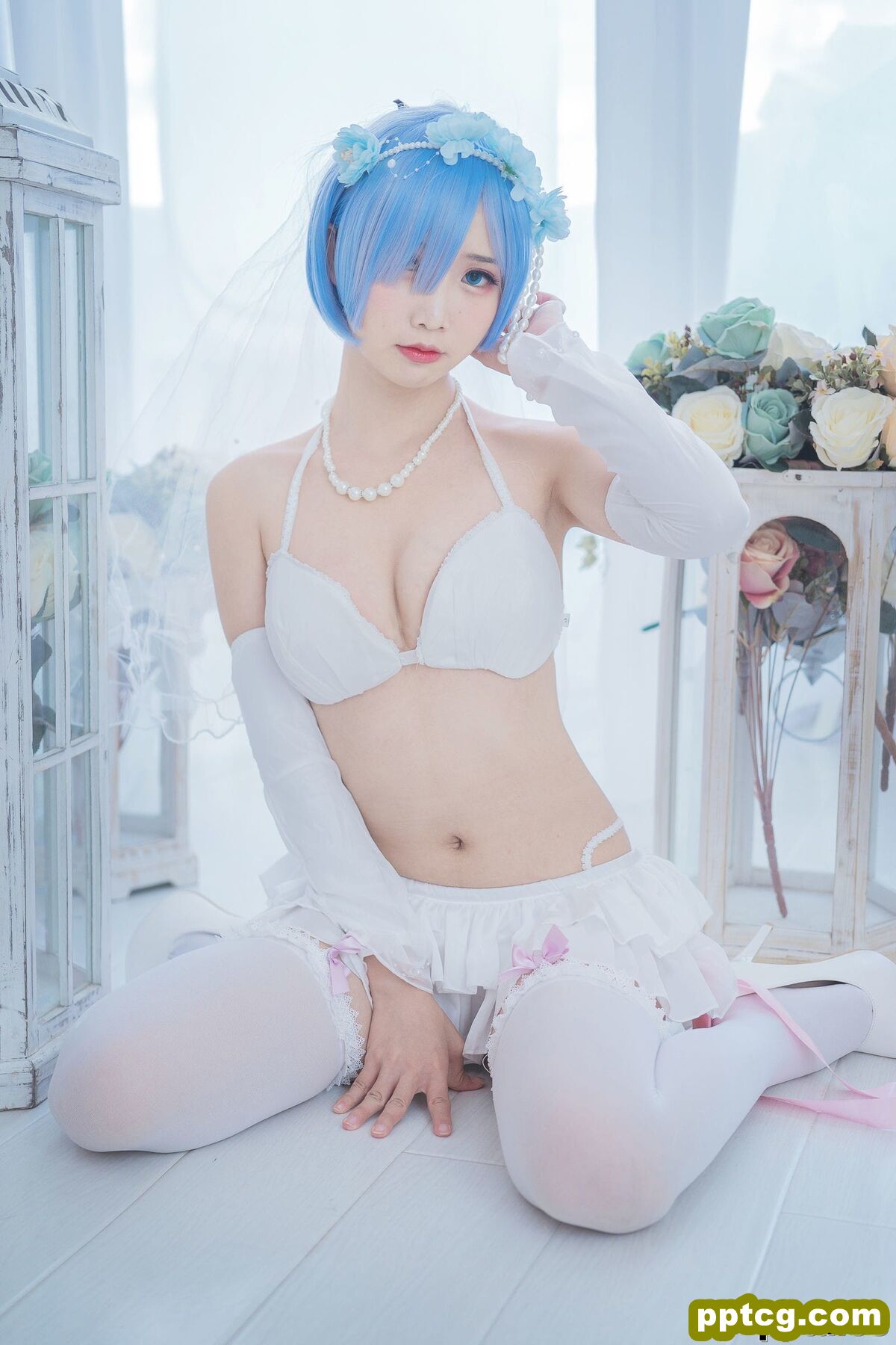 面饼仙儿《花嫁蕾姆》 [福利COSPLAY] 写真集