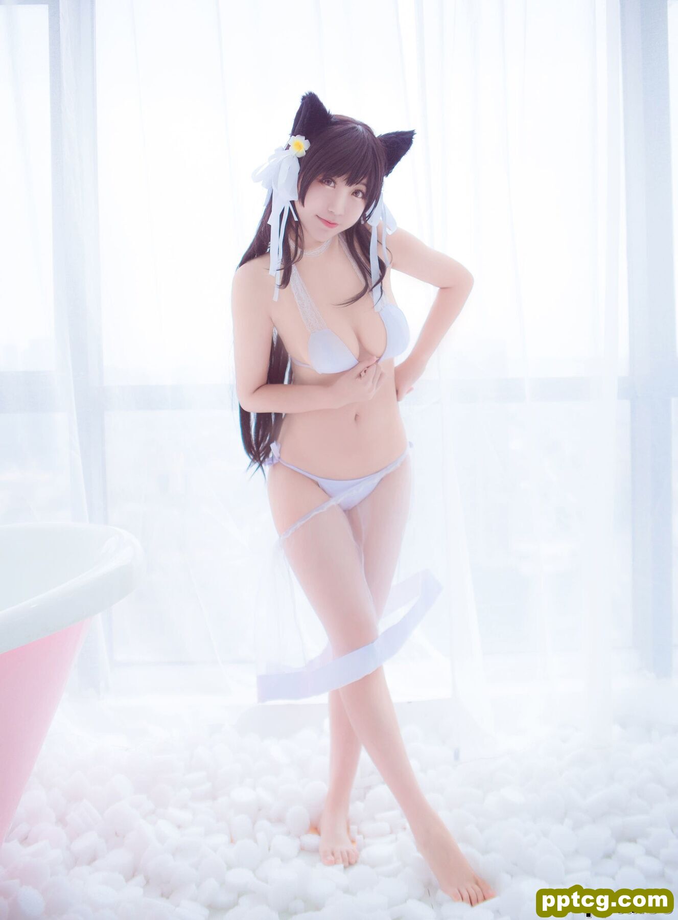 黑川《爱宕泳衣》 [萝莉COS] 写真集-皮皮兔动漫