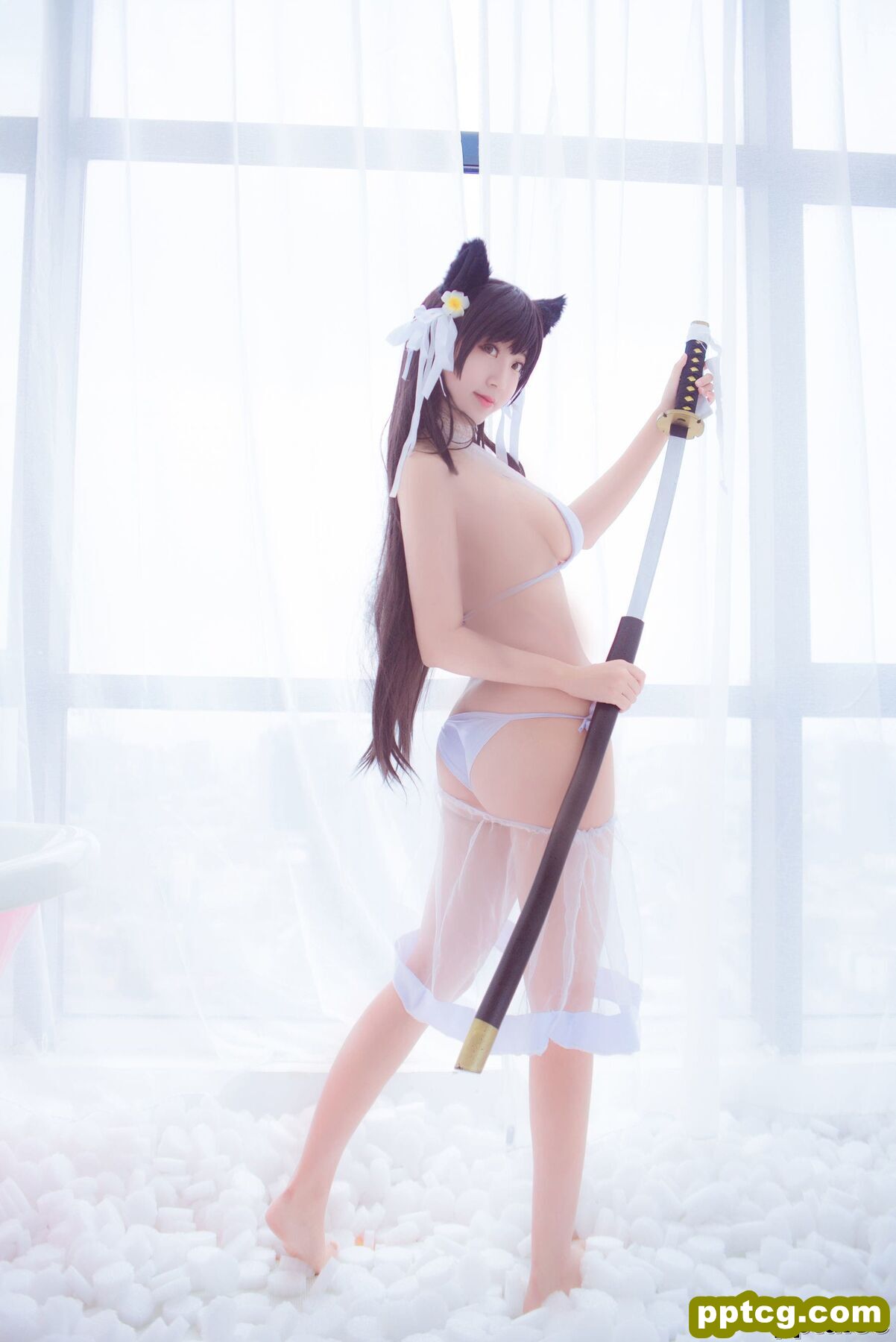 黑川《爱宕泳衣》 [萝莉COS] 写真集