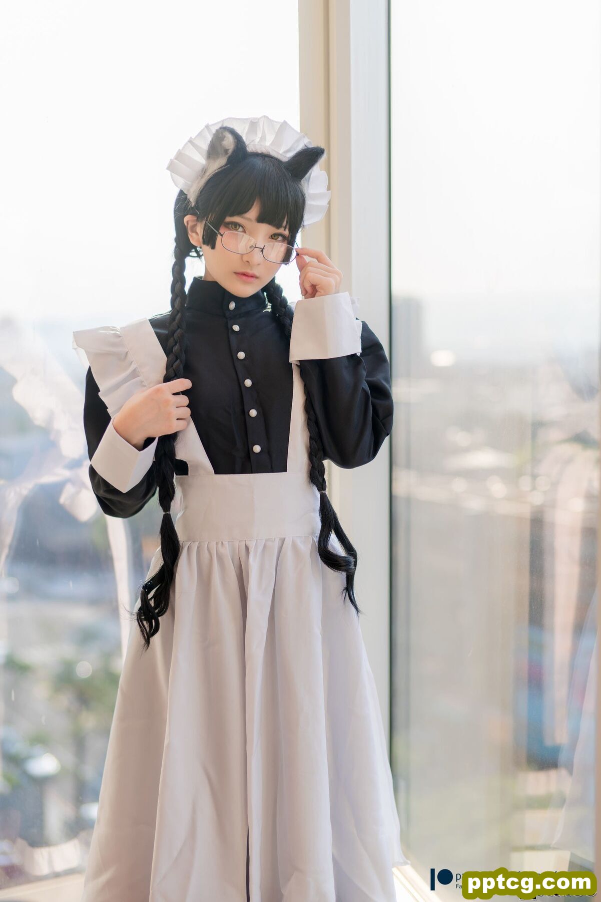 小丁Cosplay《黑猫女仆》 [Fantasy Factory] 写真集-皮皮兔动漫