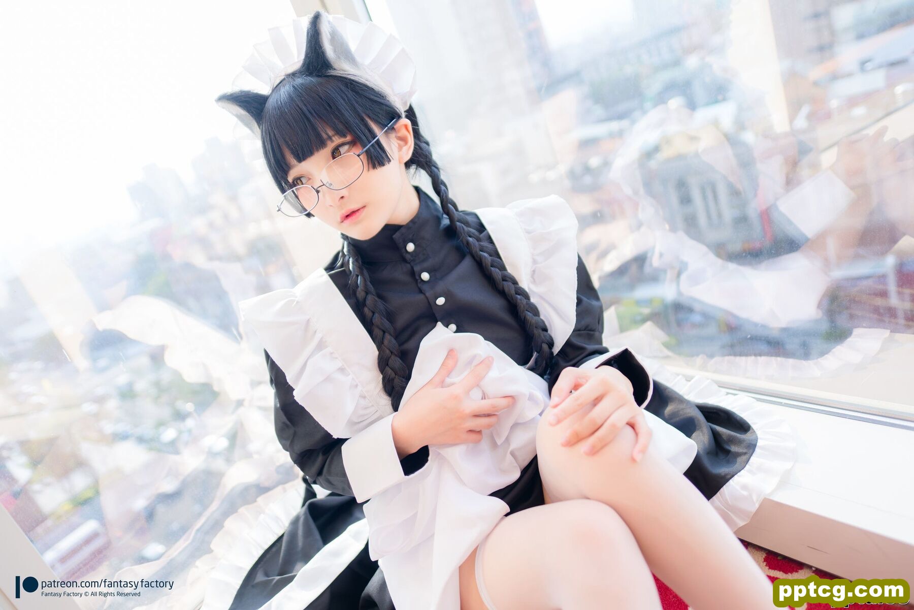 小丁Cosplay《黑猫女仆》 [Fantasy Factory] 写真集