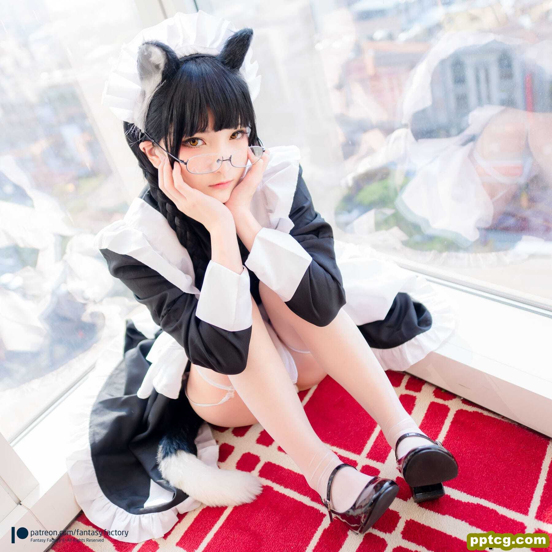 小丁Cosplay《黑猫女仆》 [Fantasy Factory] 写真集