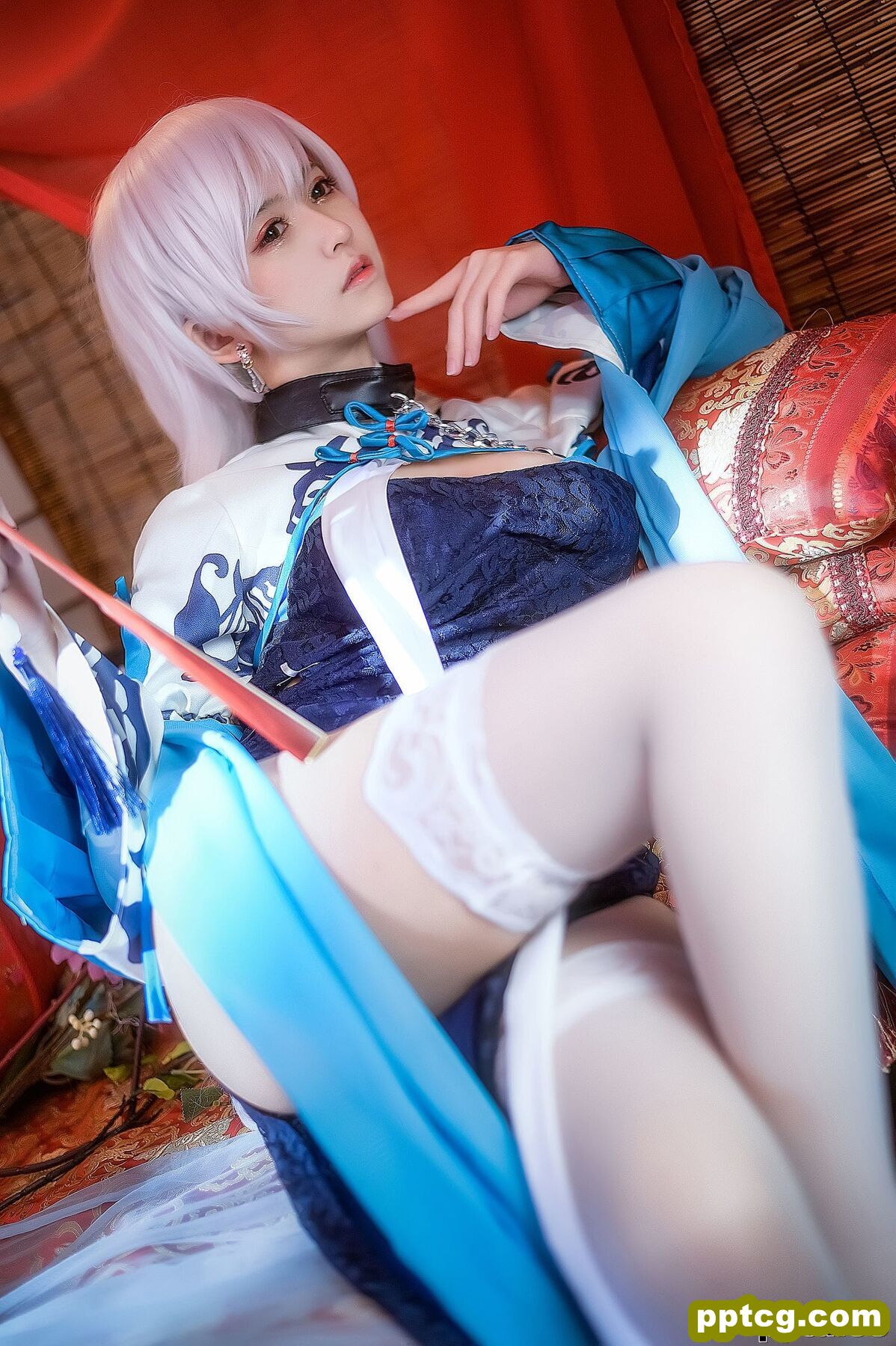 鳗鱼霏儿《碧蓝华裳 贝姐》  [COSPLAY美女] 写真集