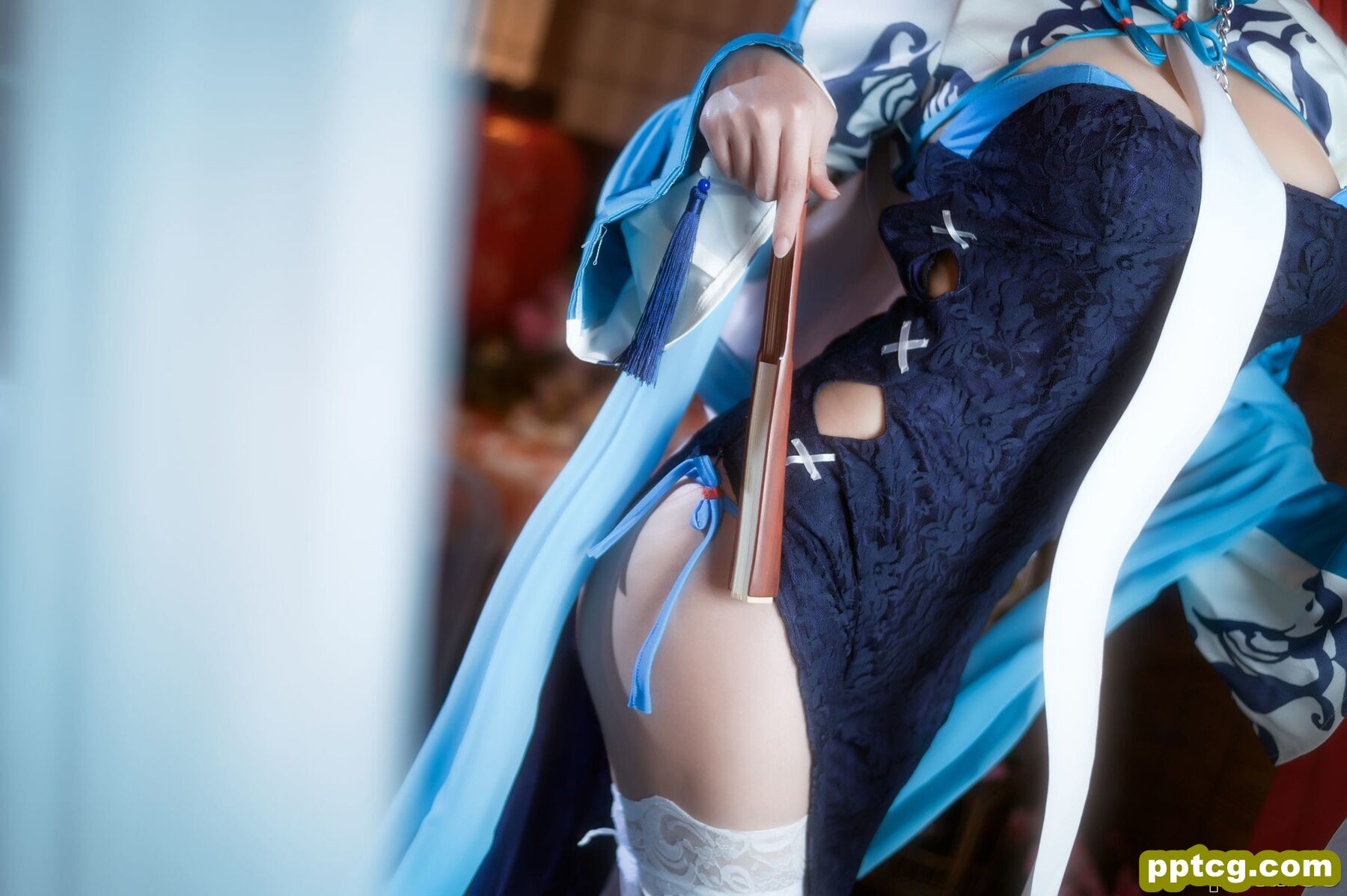 鳗鱼霏儿《碧蓝华裳 贝姐》  [COSPLAY美女] 写真集