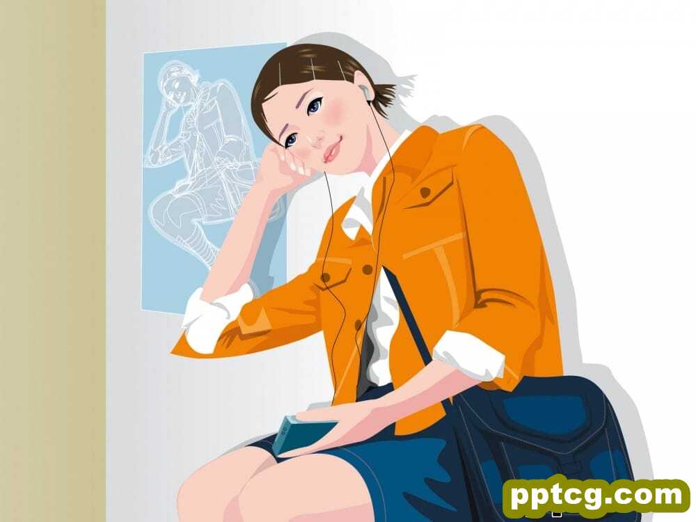 矢量图商业海报都市靓丽女性合集动漫壁纸-皮皮兔动漫