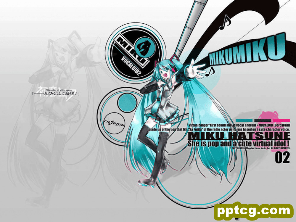 初音未来厨精美高清的绘画虚拟偶像壁纸图片-皮皮兔动漫