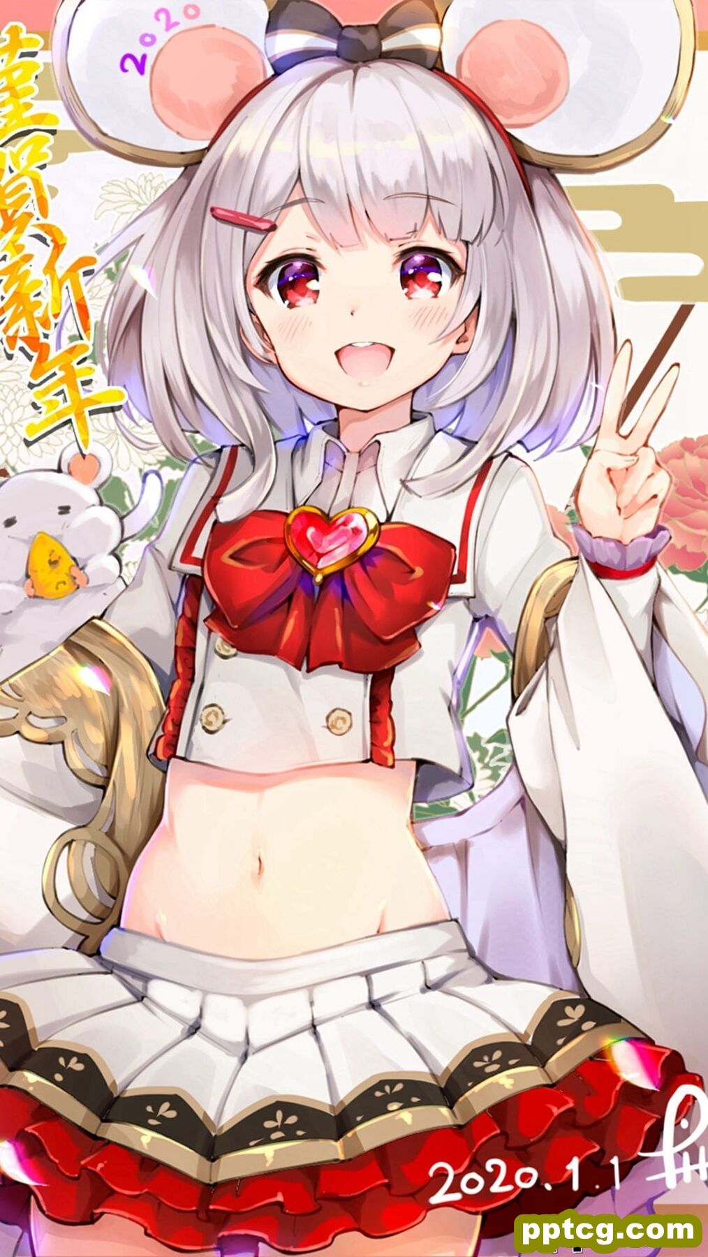 2020性感动漫主题插画手机壁纸-皮皮兔动漫