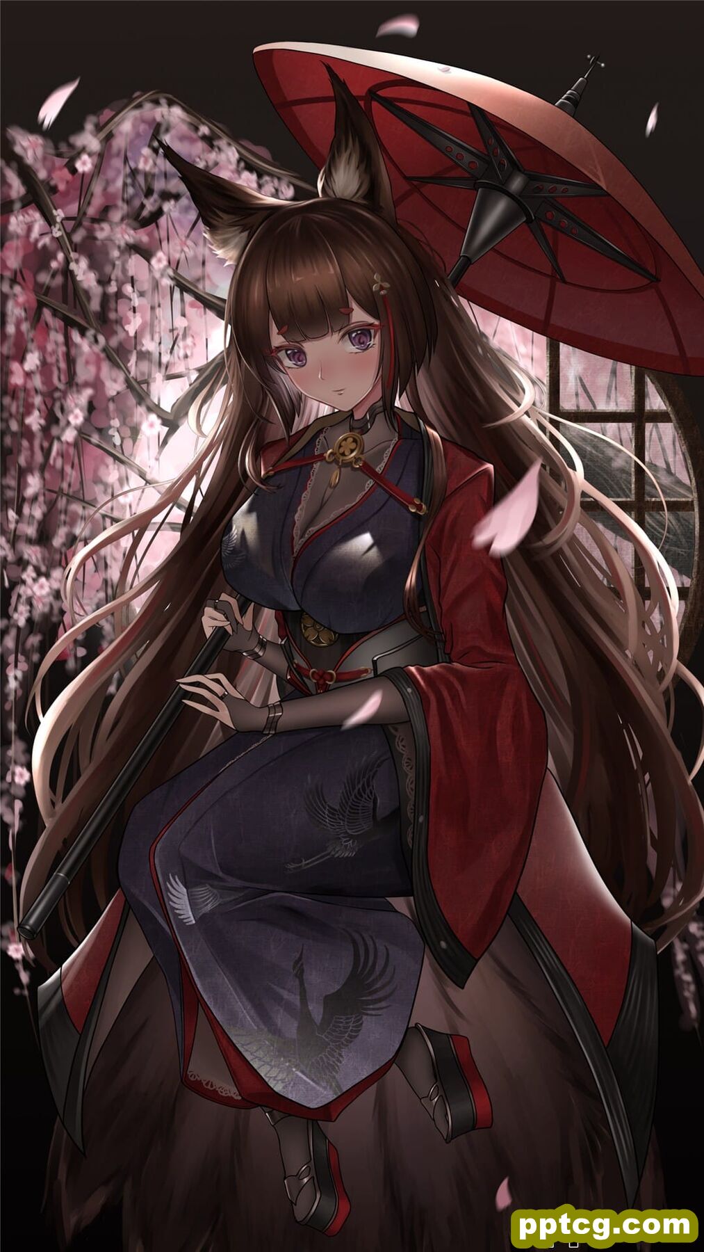 二次元少女原画手机壁纸