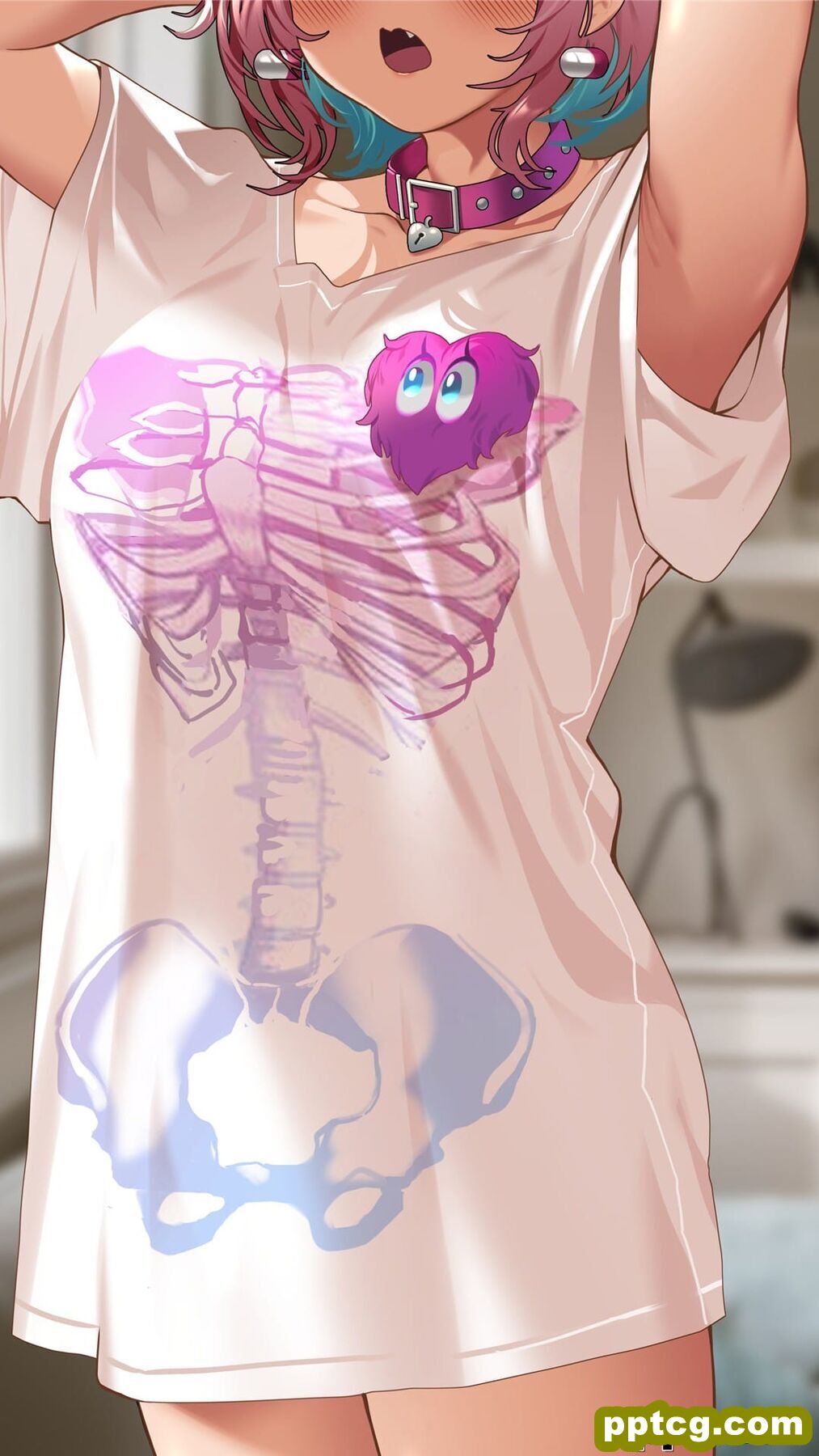 二次元少女原画手机壁纸