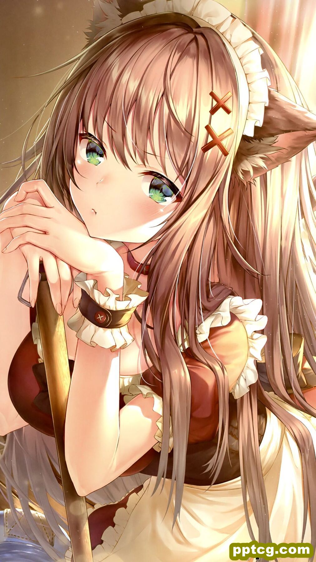动漫美女原画手机壁纸