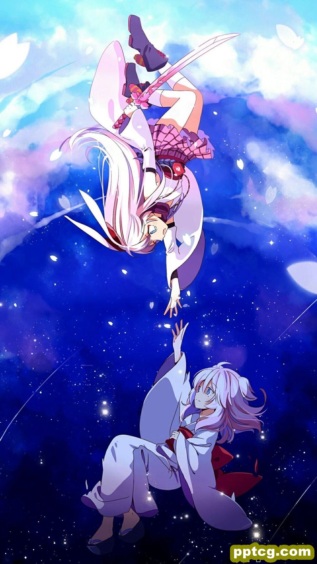 崩坏3八重樱同人插画手机壁纸
