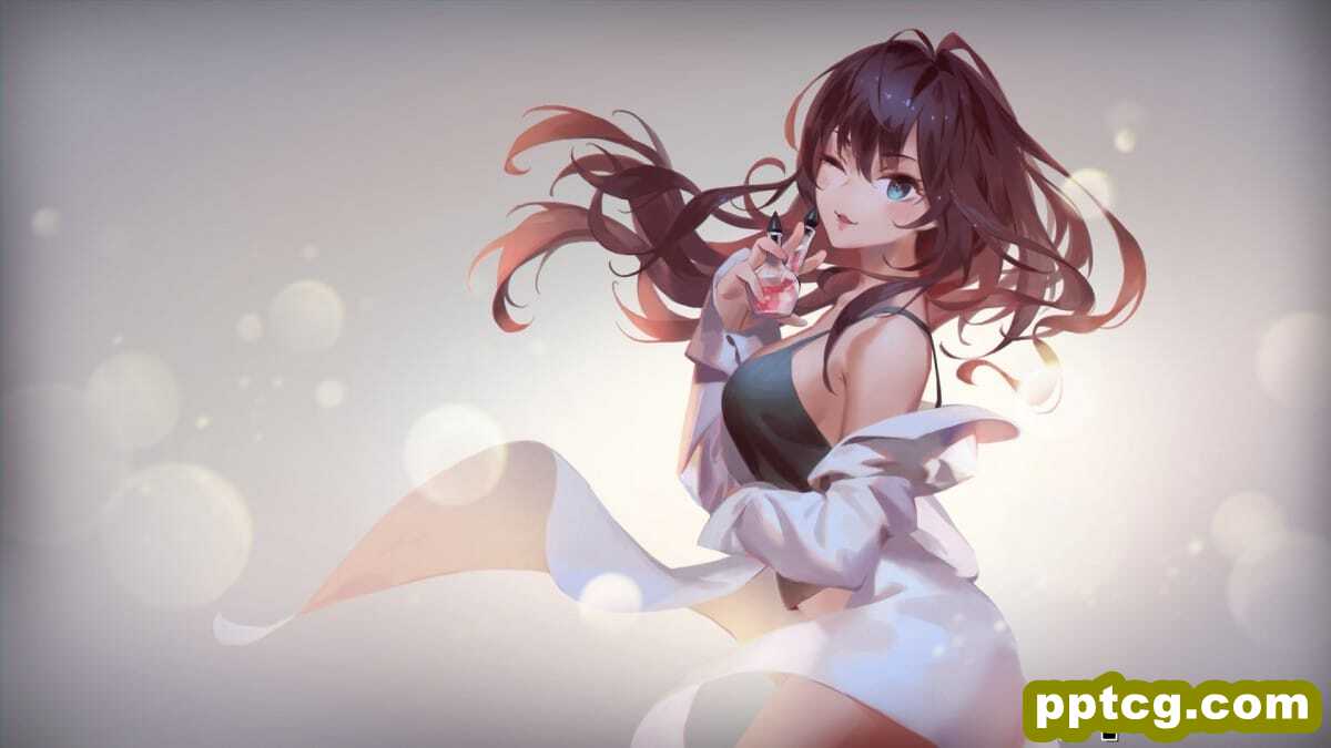 性感动漫美女桌面壁纸-皮皮兔动漫