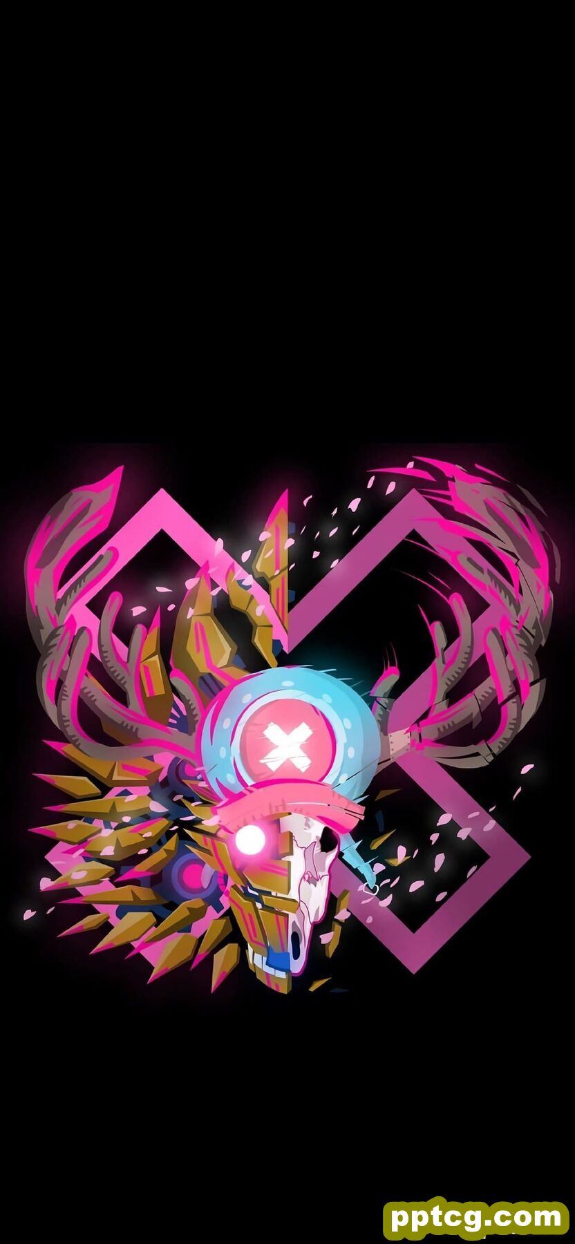海贼王创意骷髅头高清手机壁纸