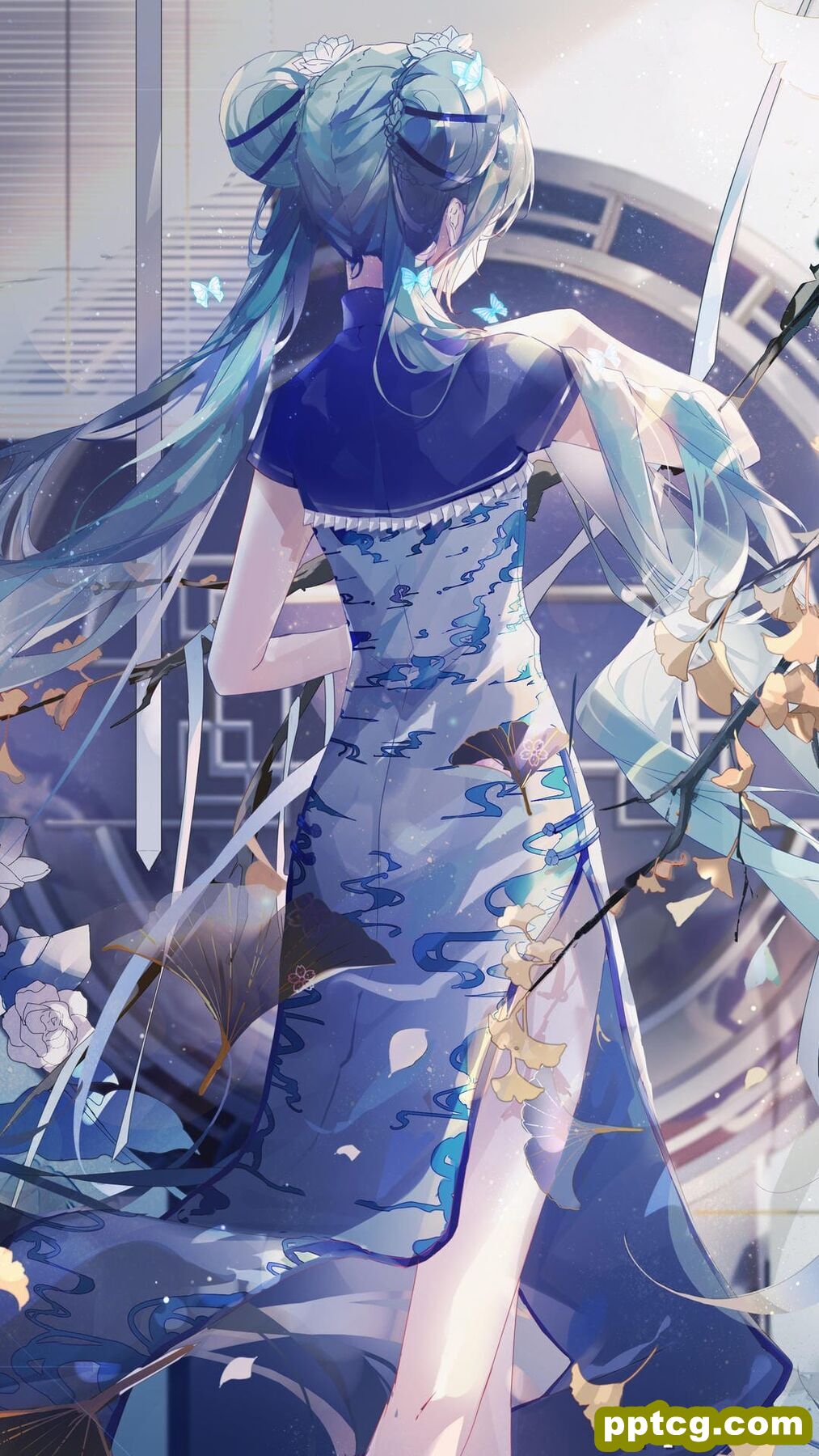 精致唯美的二次元美女手机壁纸-皮皮兔动漫