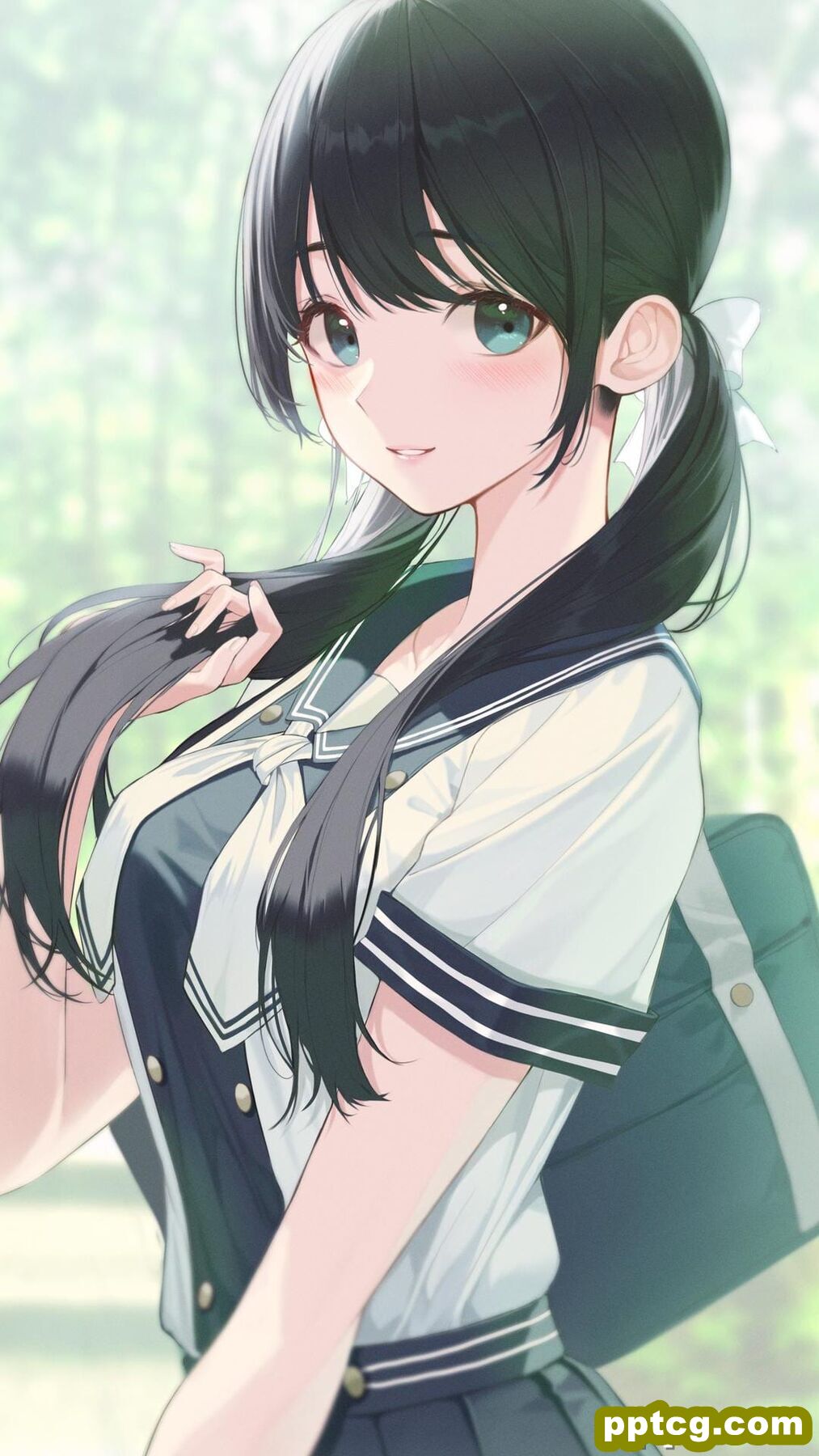 精致唯美的二次元美女手机壁纸