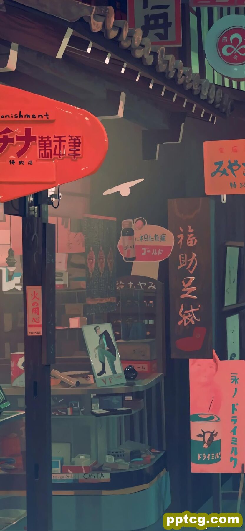 二次元卡通场景高清手机壁纸-皮皮兔动漫