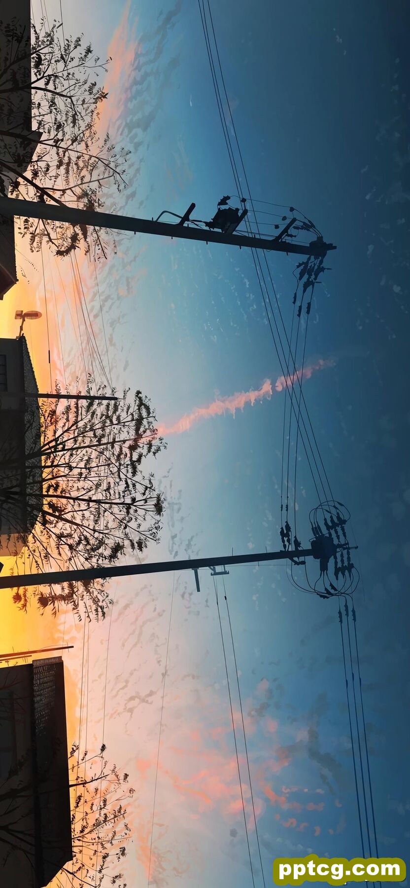 二次元卡通场景高清手机壁纸