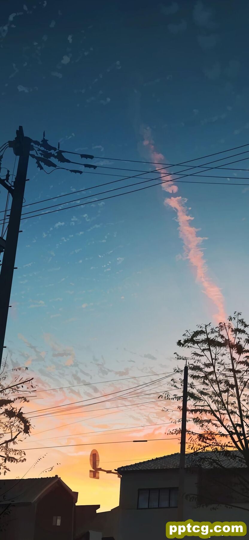 二次元卡通场景高清手机壁纸