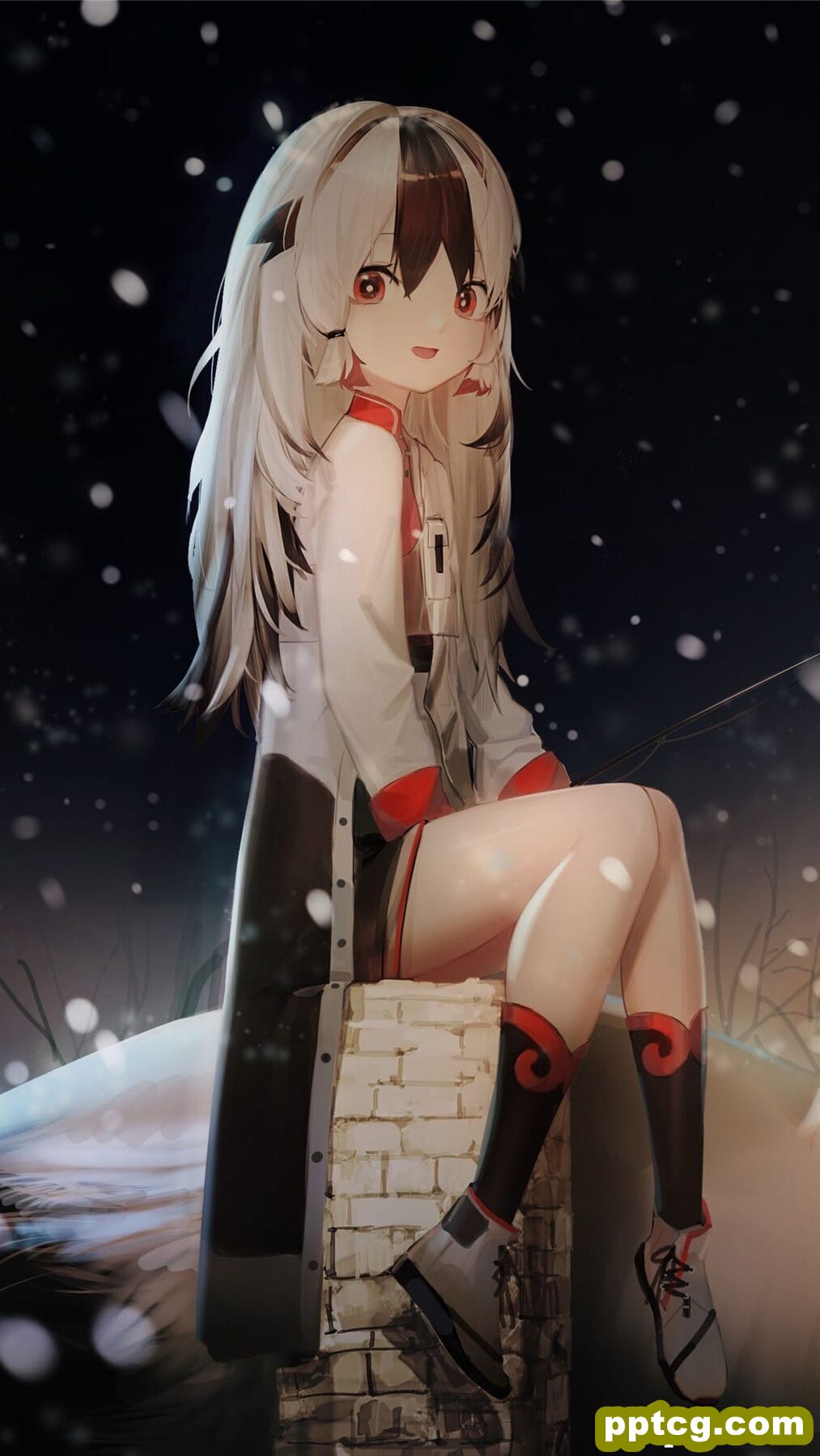 可爱原画少女手机壁纸图片