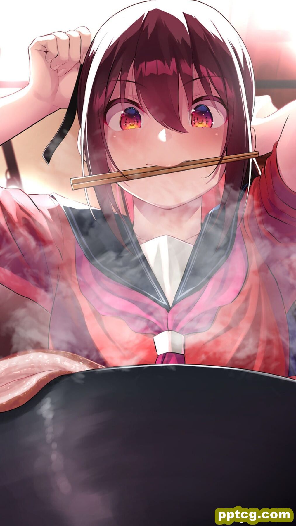 可爱原画少女手机壁纸图片