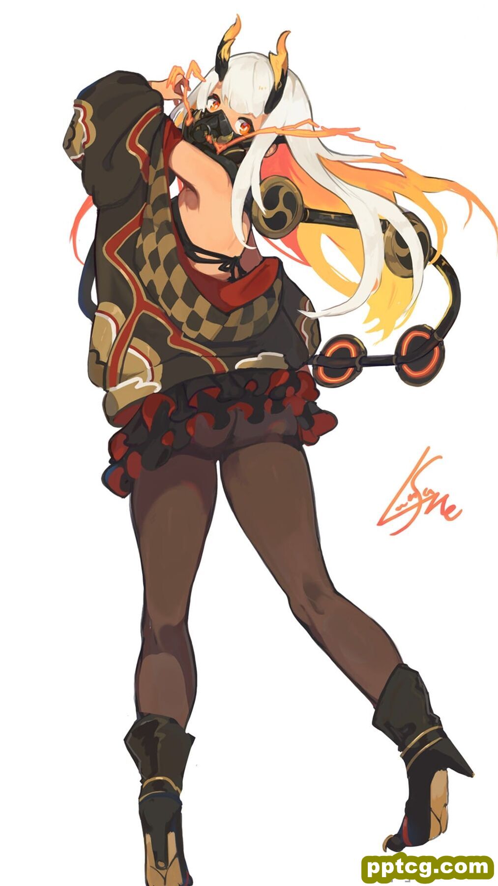 可爱原画少女手机壁纸图片