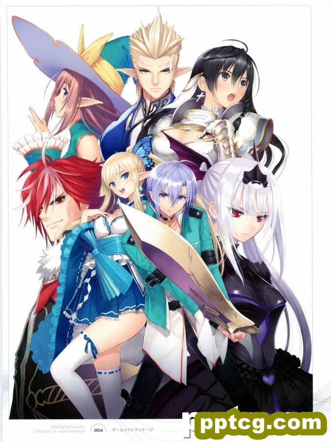 巨乳美少女动漫大姐姐性感火辣人物设定集