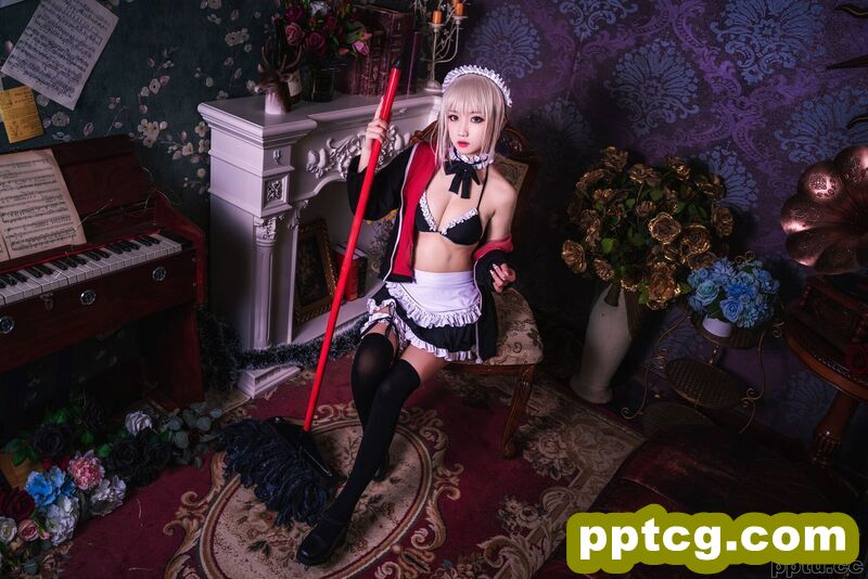 鬼畜瑶在不在w《黑丝女仆》  [COSPLAY福利] 写真集-皮皮兔动漫